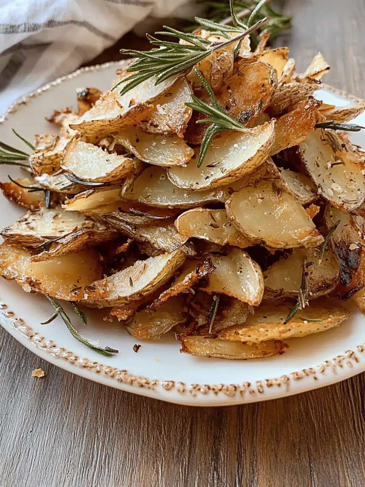 Crispy Rosemary Roasted Potato Peelings You'll Crave Daily 4 Rosemary Roasted Potato Peelings