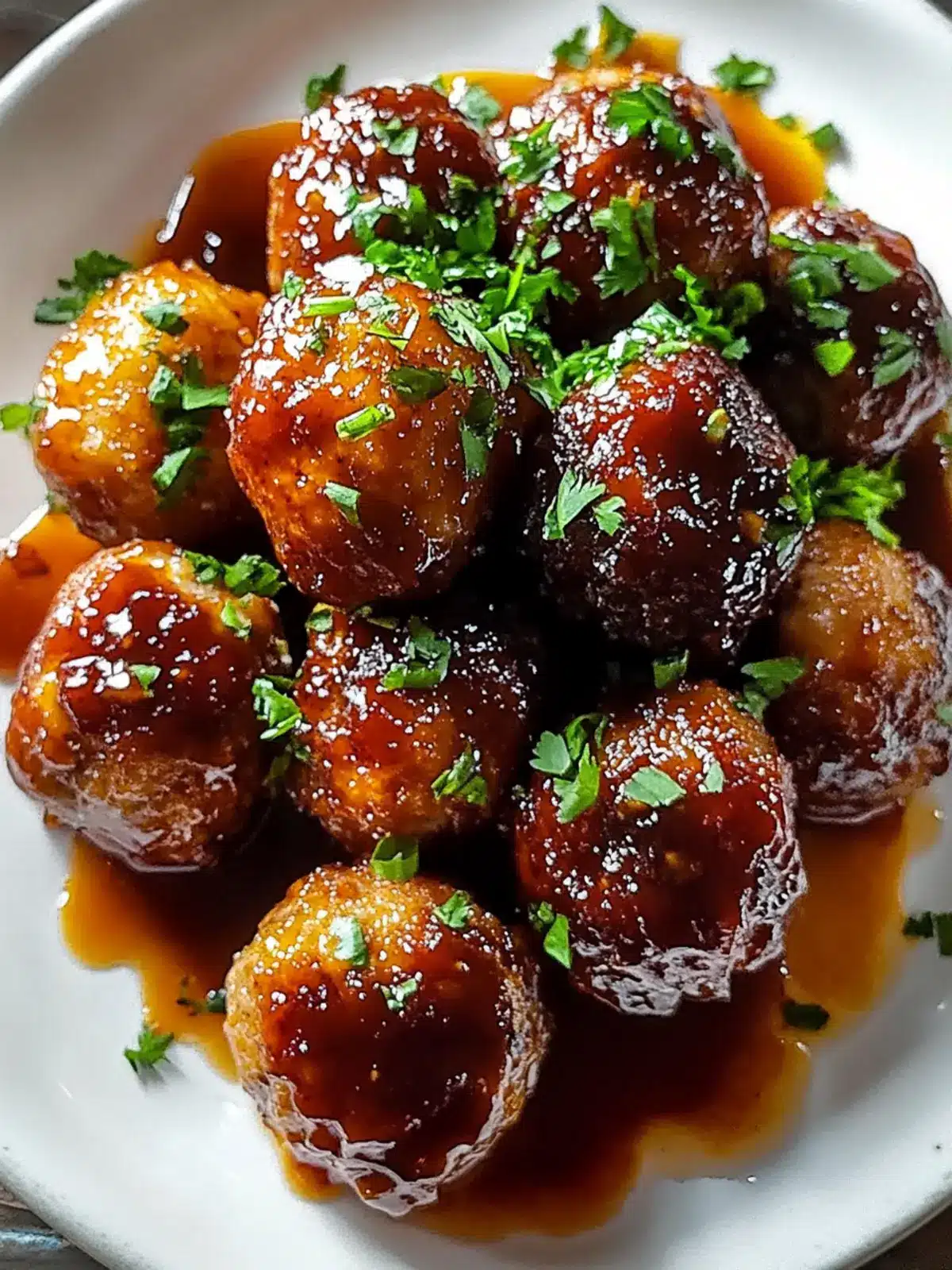 Irresistible Whiskey Peach BBQ Meatballs for Flavor Lovers 4 Whiskey Peach BBQ Meatballs