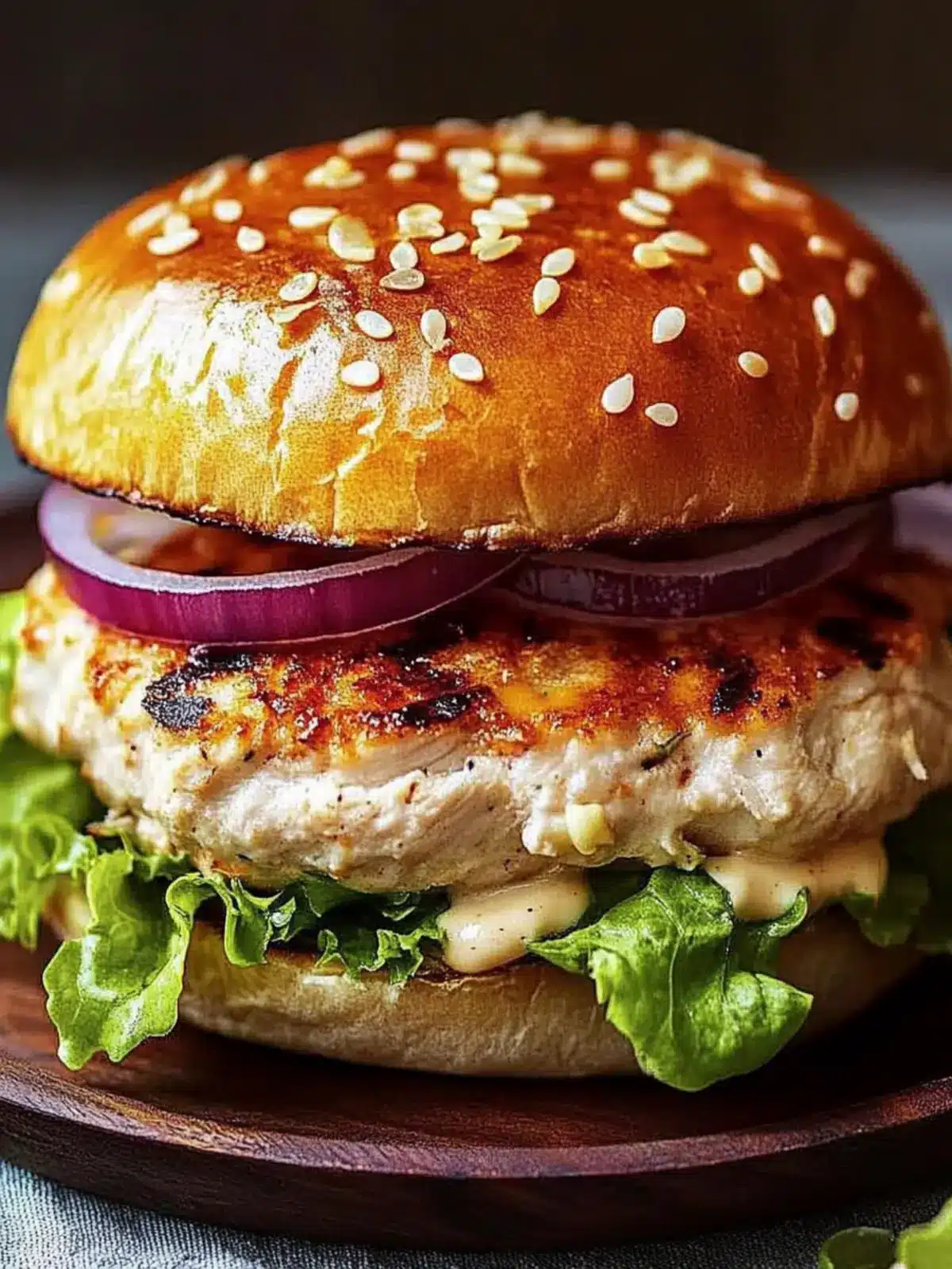 Heavenly Chicken Caesar Burger for Your Weekend BBQ Fun 2 Chicken Caesar Burger