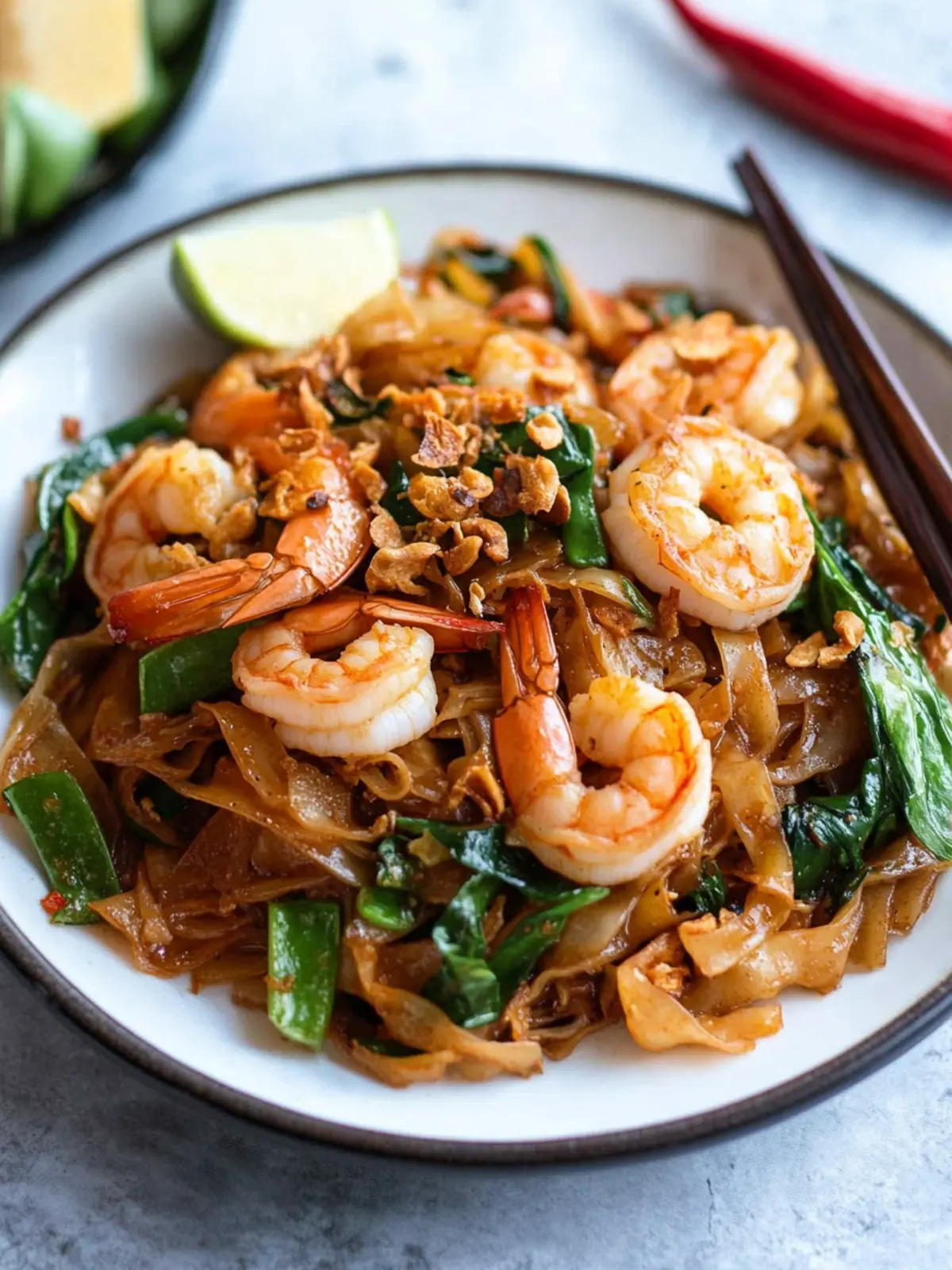 Ultimate Shrimp Pad See Ew You Can t Resist Tonight 2 Shrimp Pad See Ew