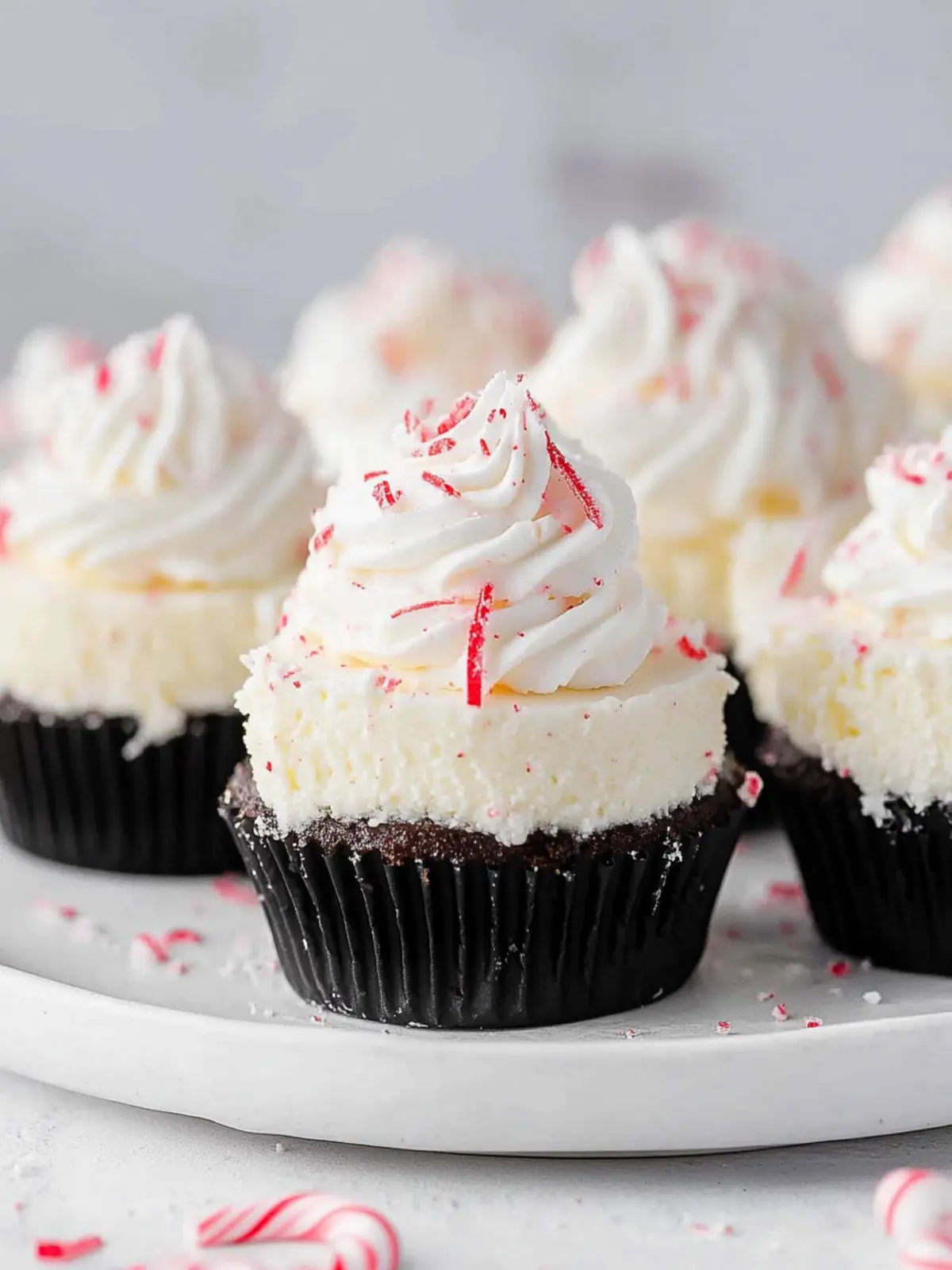 Irresistible Peppermint Cheesecakes for the Holidays 3 Peppermint Cheesecakes