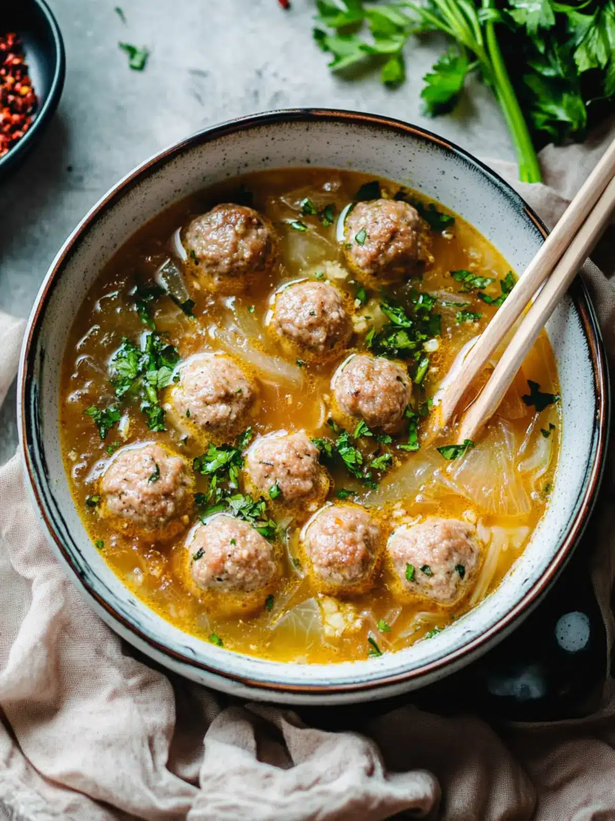 Comforting Winter Melon Soup with Meatballs for Cozy Nights 4 Winter melon soup with meatballs