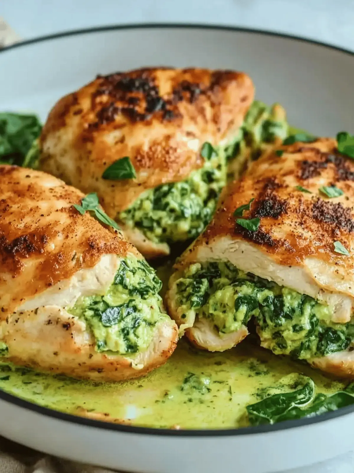 Irresistible Spinach Stuffed Chicken Breast for Flavor Lovers 4 Spinach Stuffed Chicken Breast