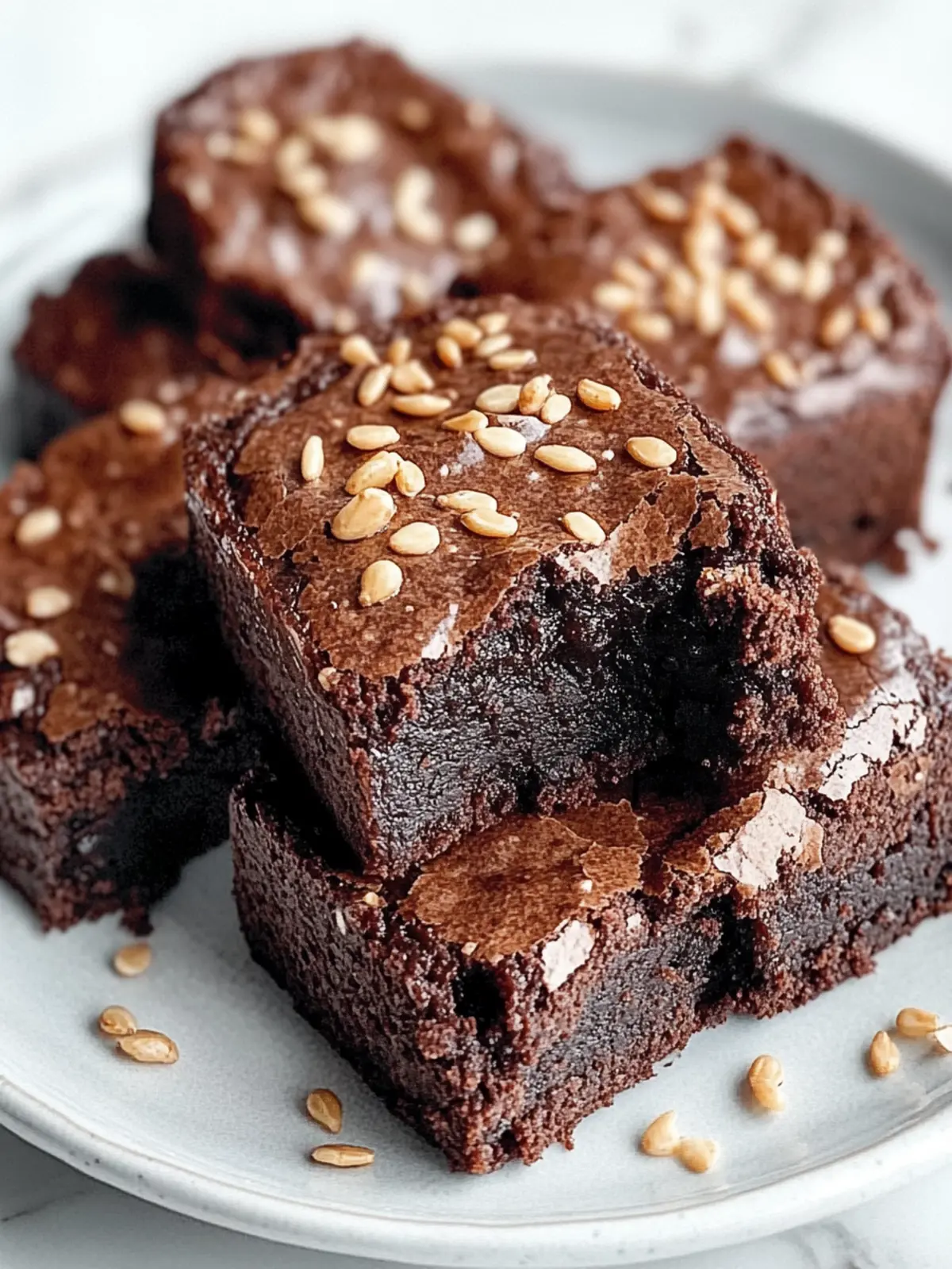 Delicious Tahini Date Brownies: Vegan & Guilt-Free Indulgence 2 Tahini Date Brownies