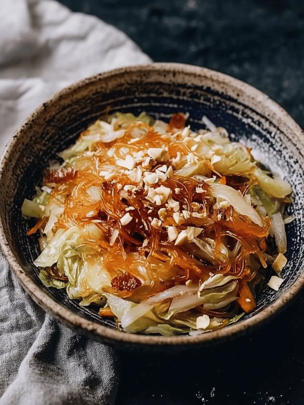 Delicious Stir Fried Cabbage with Glass Noodles in 25 Minutes 4 Stir Fried Cabbage with Glass Noodles