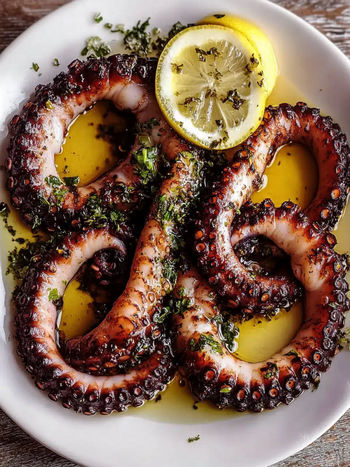 Grilled Octopus Greek-Style: A Mediterranean Summer Delight 3 Grilled Octopus Greek-style