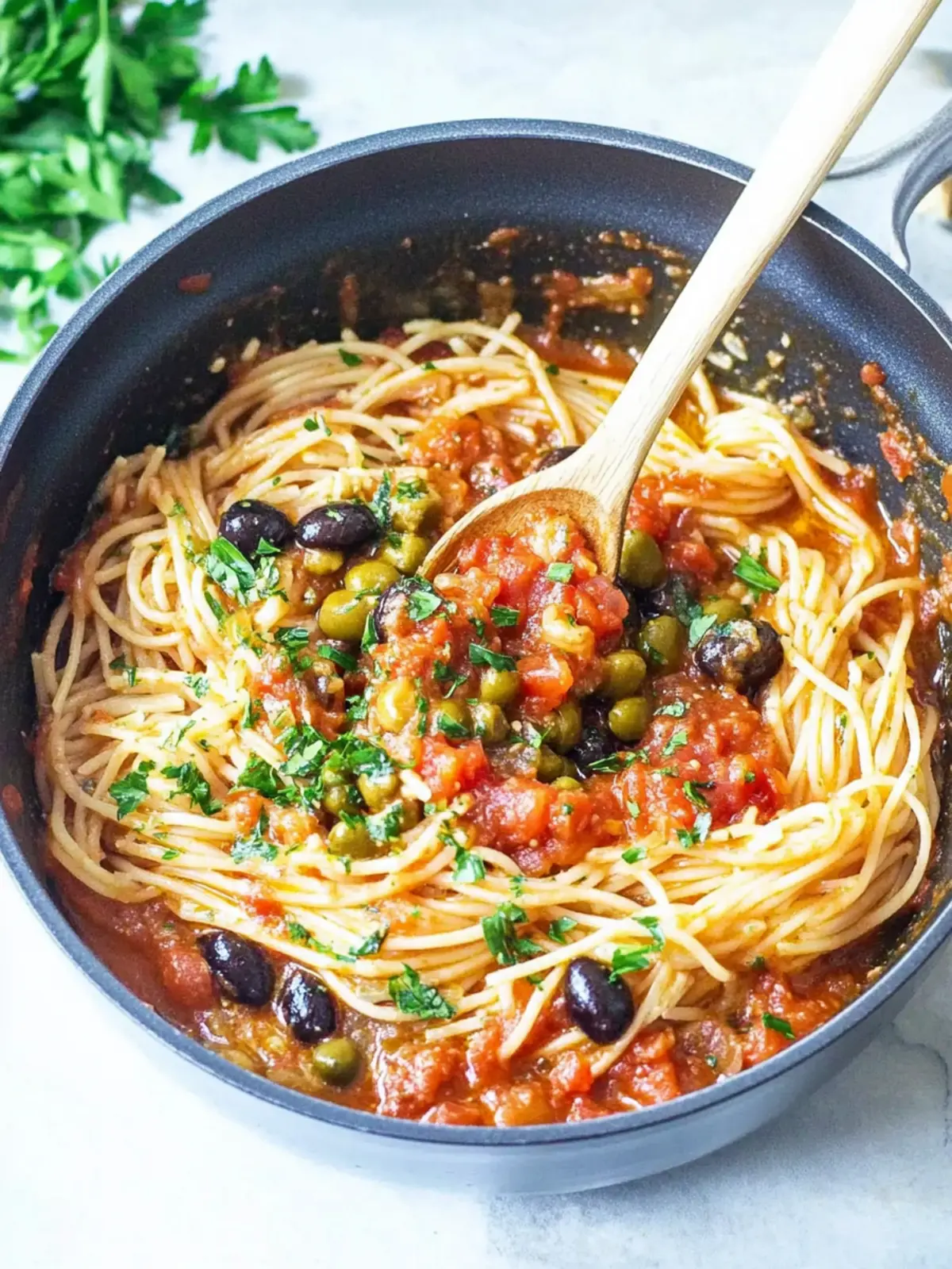Zesty Puttanesca Sauce: The Ultimate Pasta Game Changer 2 Puttanesca Sauce
