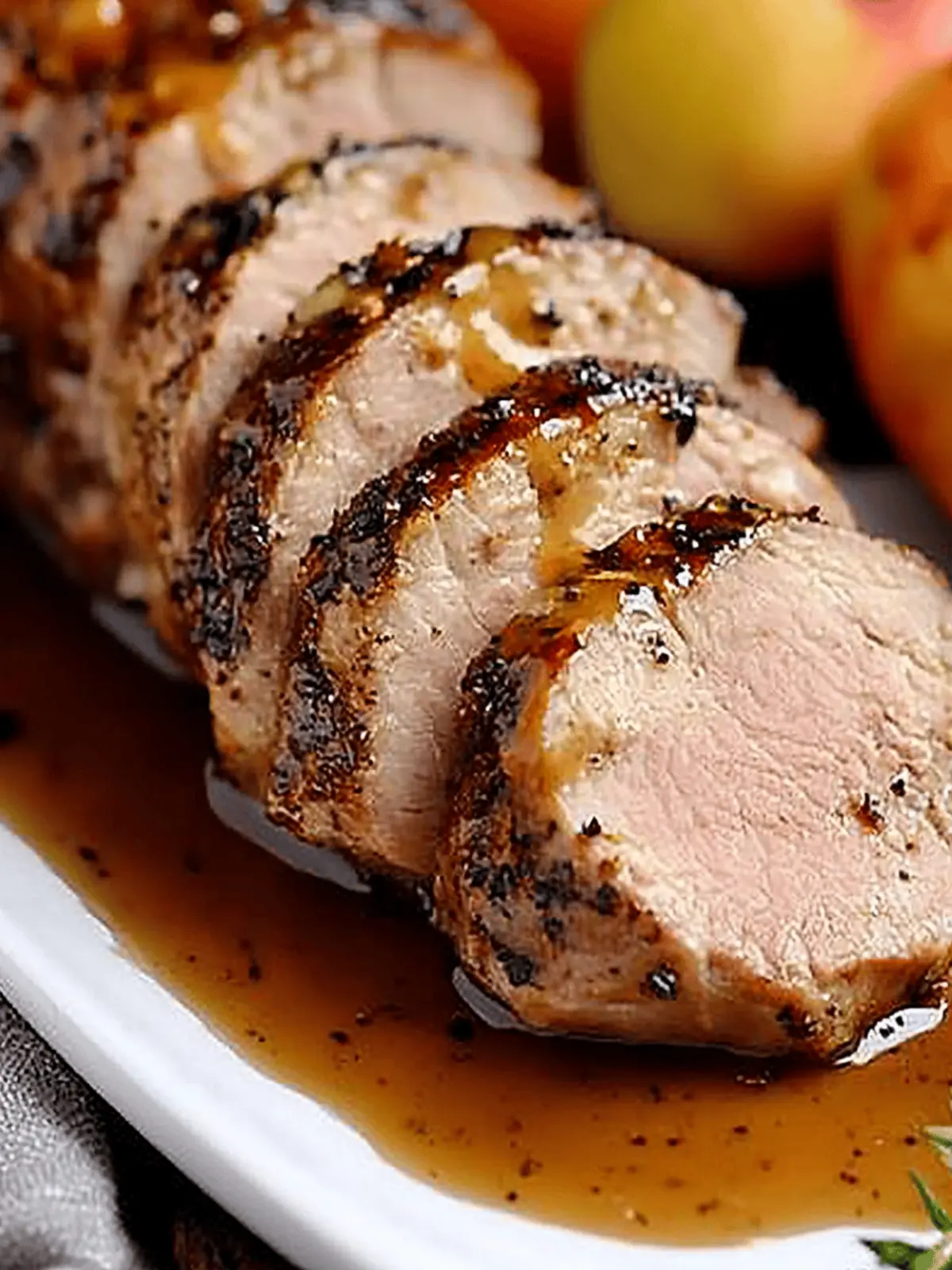 Maple Mustard Pork Tenderloin: A Sweet and Savory Feast 2 Maple Mustard Pork Tenderloin