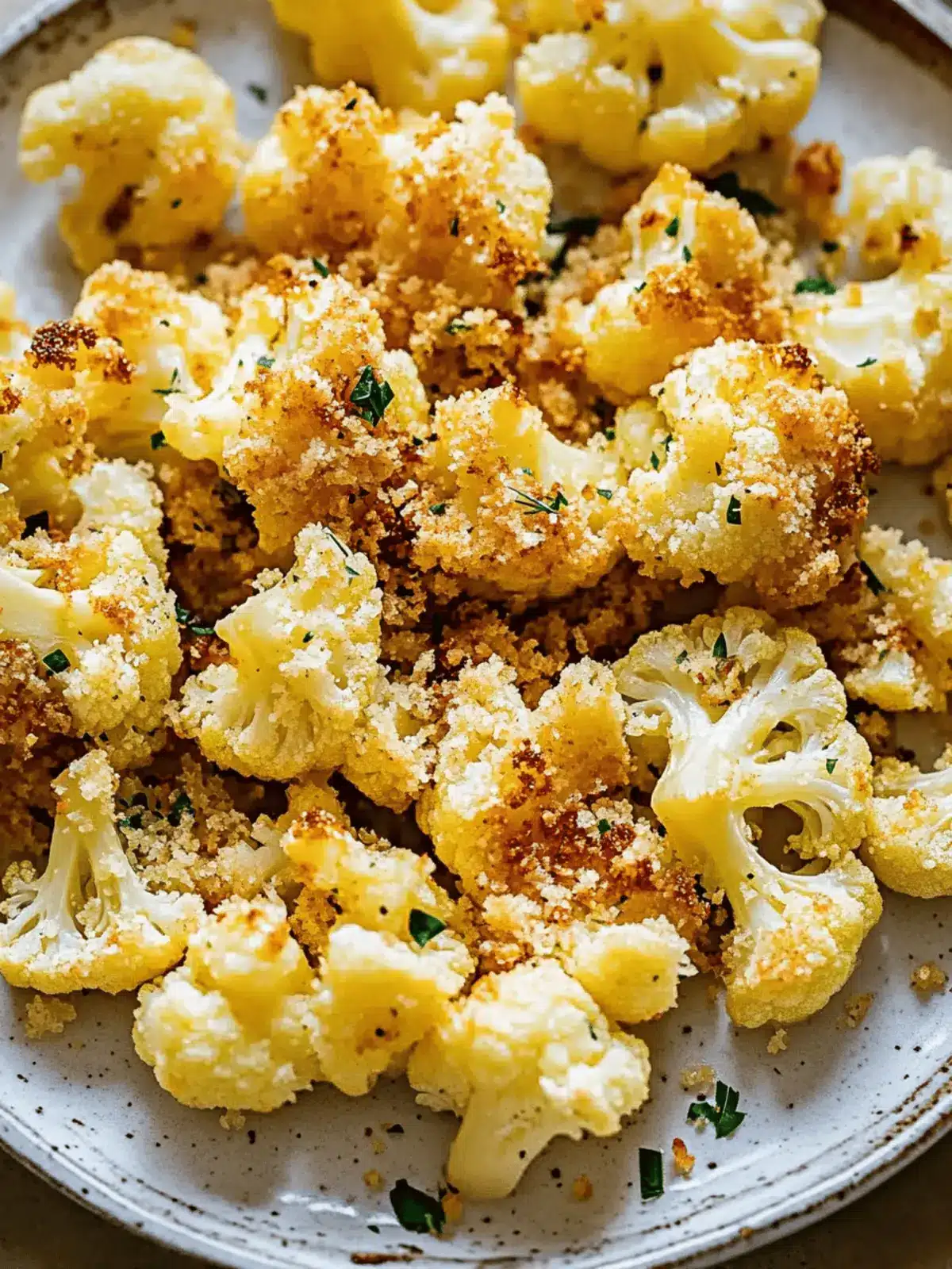 Garlic Butter Saut ed Cauliflower with Breadcrumbs Delight 4 Garlic Butter Saut ed Cauliflower with Breadcrumbs
