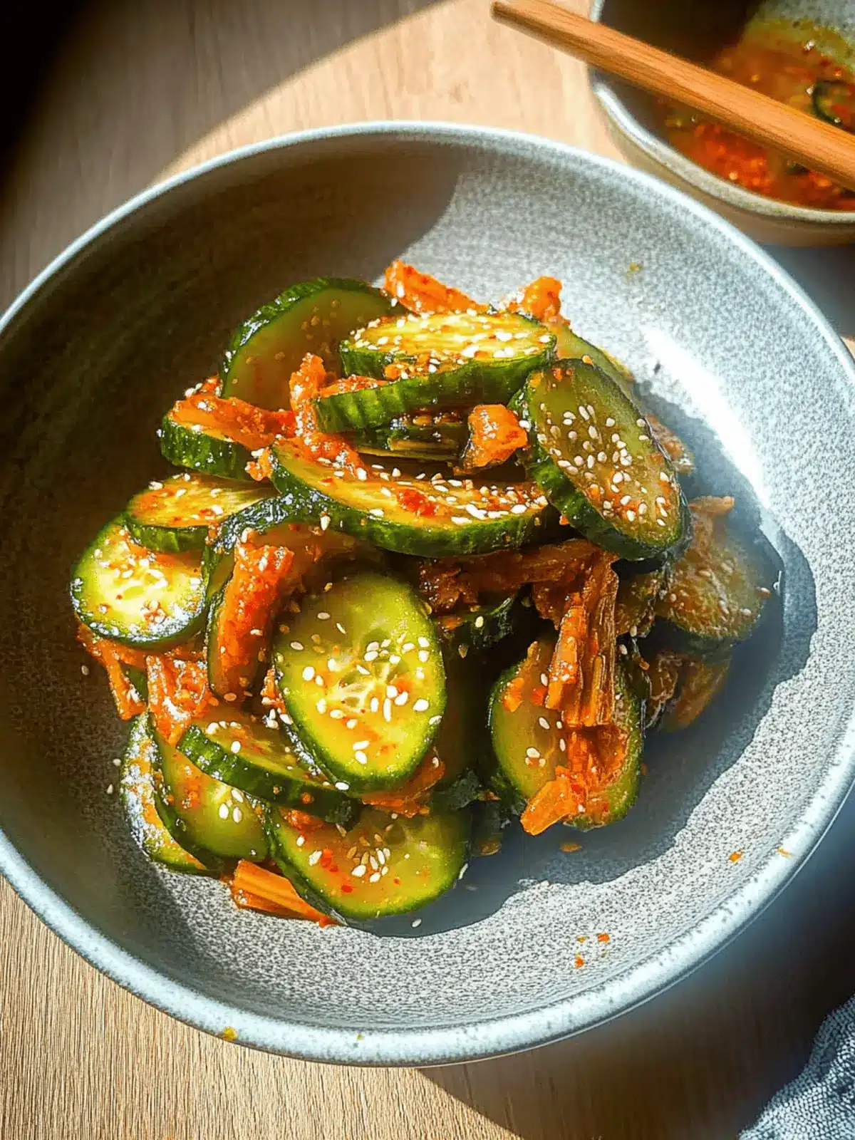 Zesty Cucumber Kimchi Recipe for a Refreshing Twist 3 Cucumber Kimchi