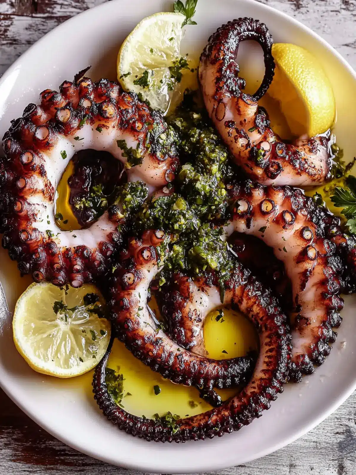 Grilled Octopus Greek-Style: A Mediterranean Summer Delight 2 Grilled Octopus Greek-style