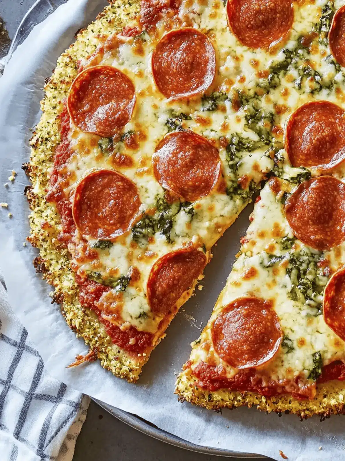 Delicious Cauliflower Pizza Crust: Guilt-Free and Easy! 4 Cauliflower Pizza Crust