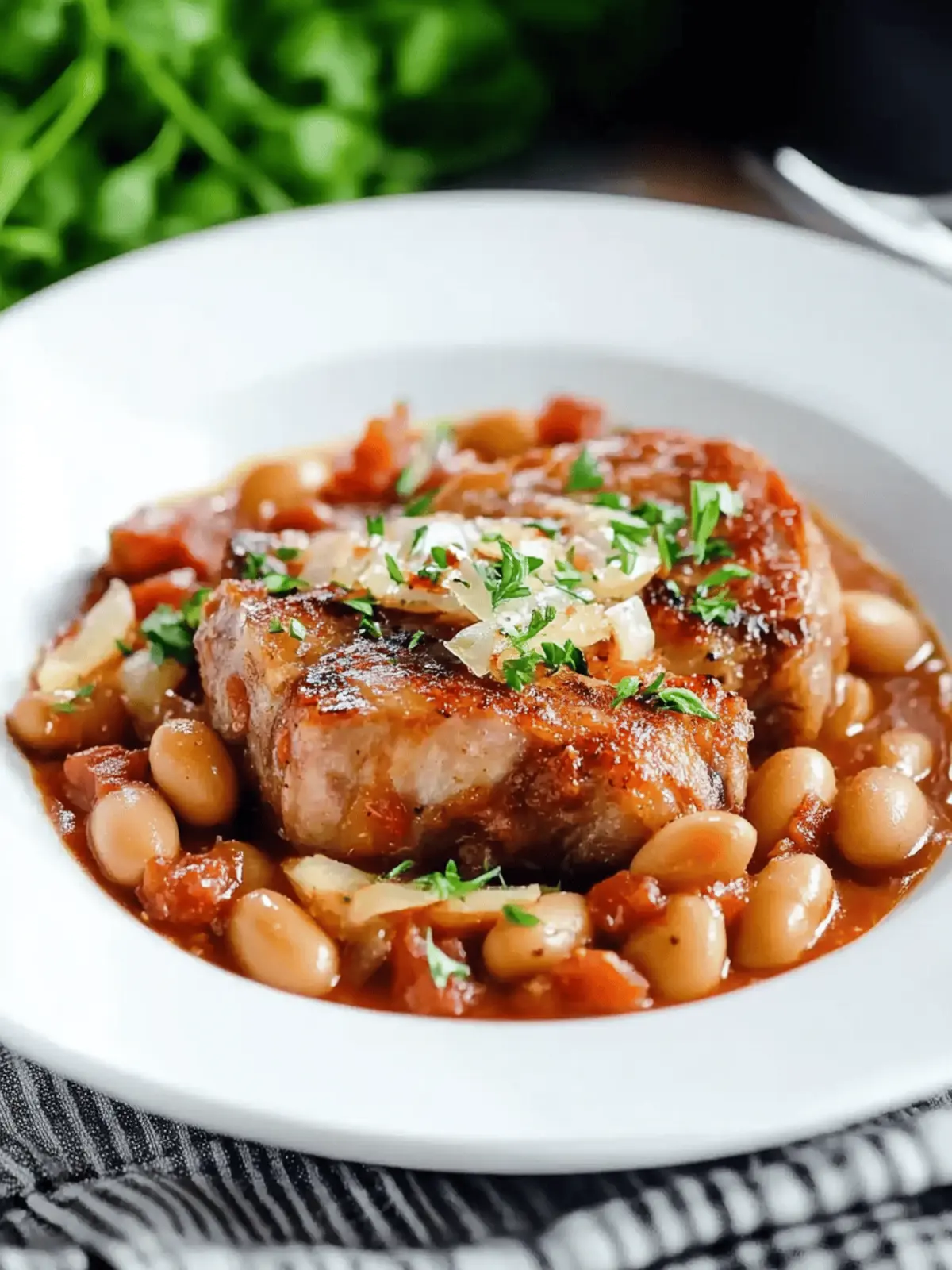 Savory Pork Chop Casserole with Butter Beans Delight 2 Pork Chop Casserole with Butter Beans