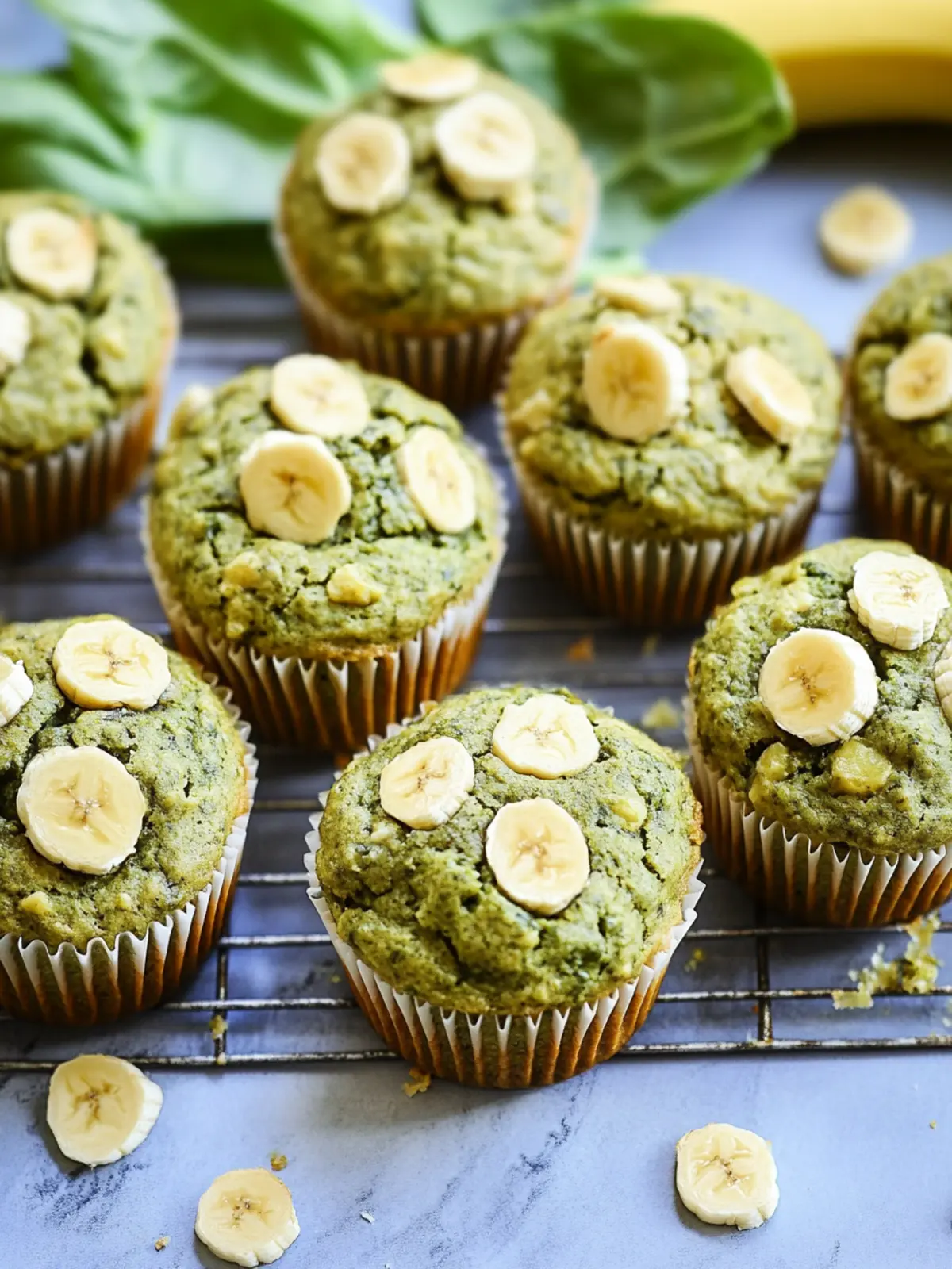 Delicious Spinach Banana Muffins Packed with Hidden Goodness 2 Spinach Banana Muffins