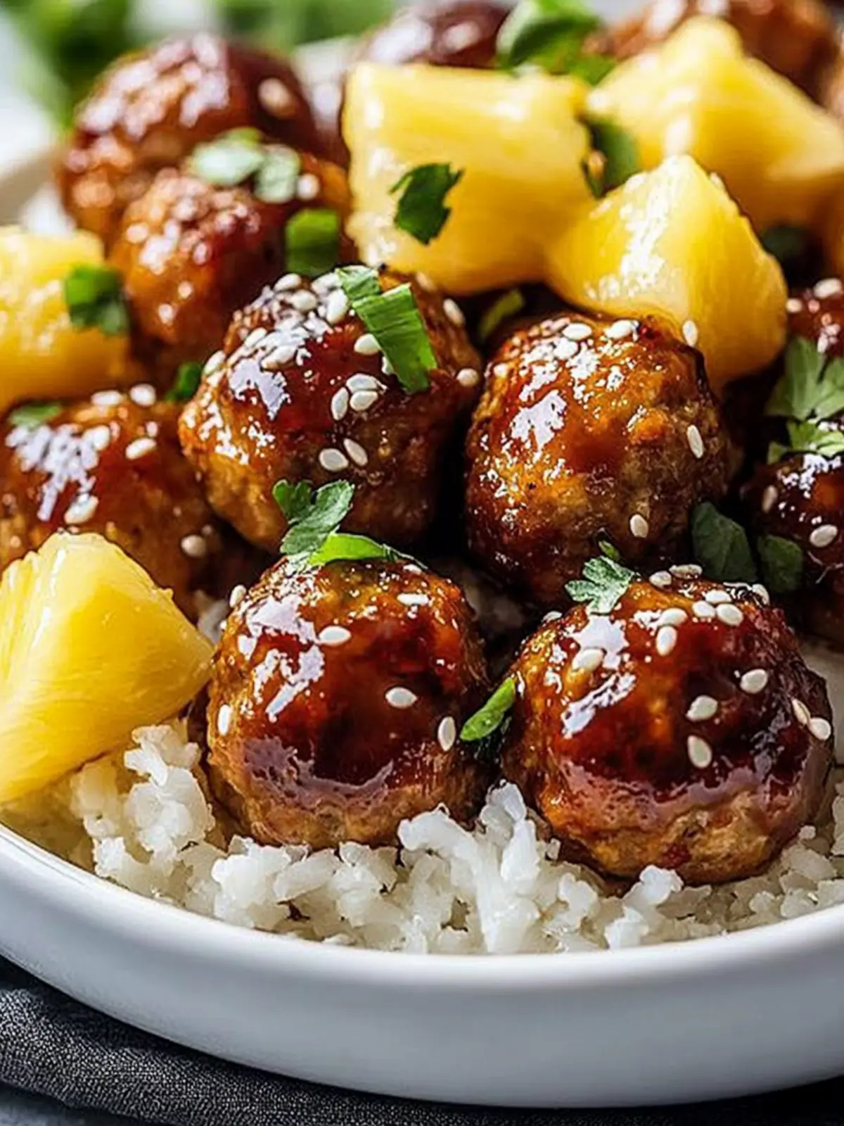 Savory Pineapple Meatballs for a Quick Flavor Boost 2 Pineapple Meatballs