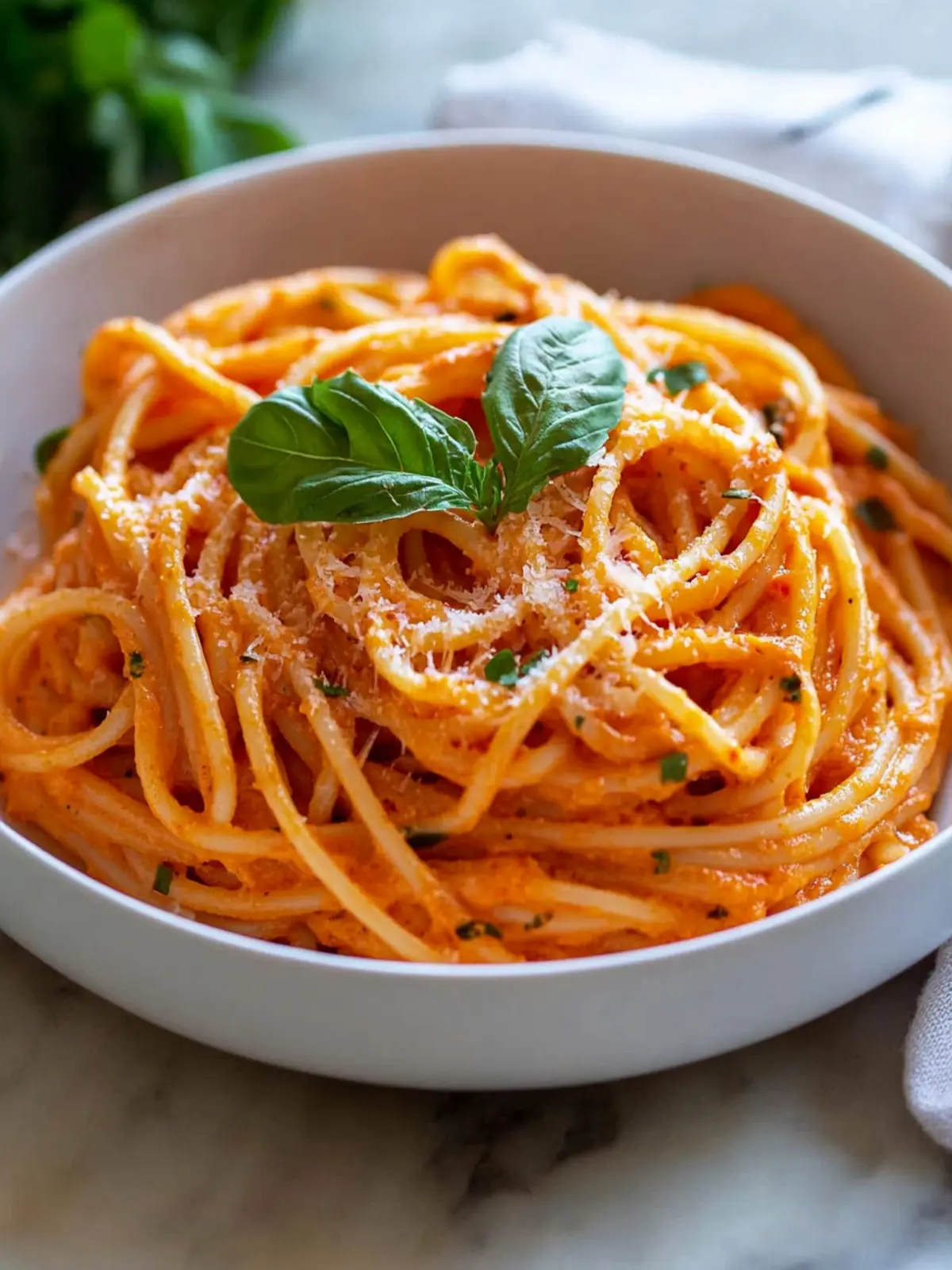 Creamy Roasted Red Pepper Pasta You're Bound to Crave! 2 Creamy Roasted Red Pepper Pasta