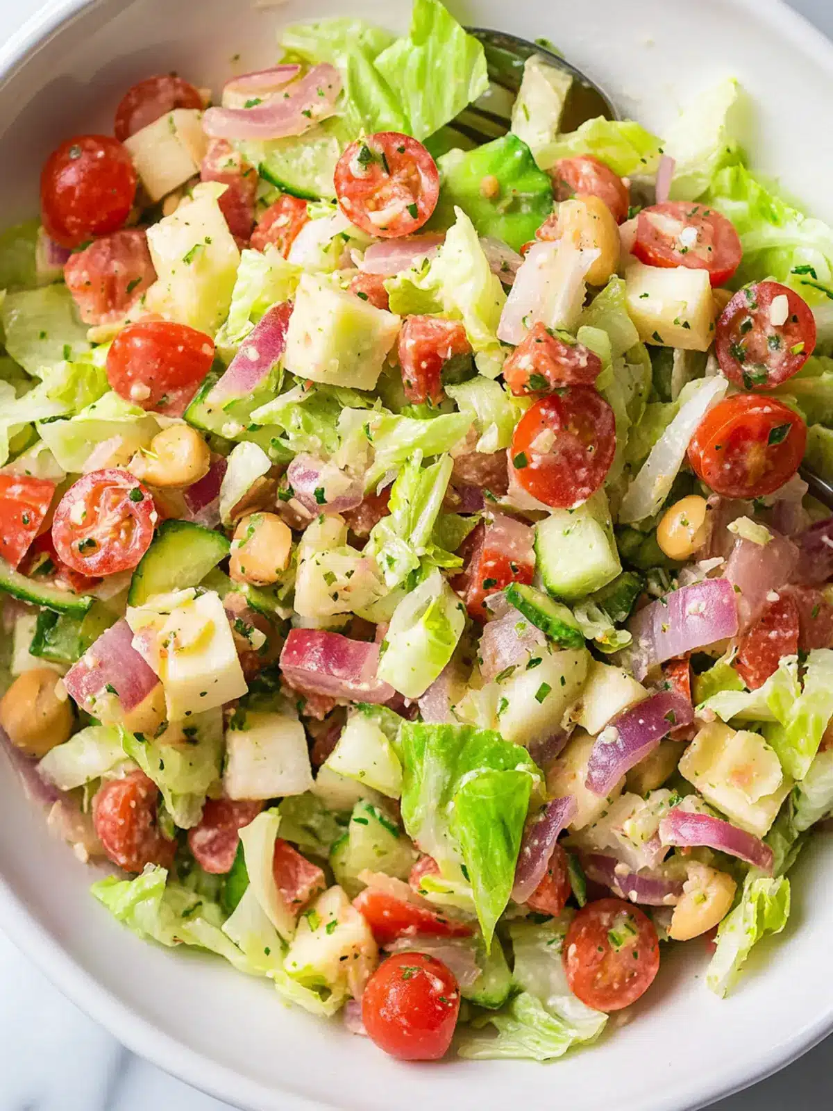 Delicious La Scala Chopped Salad for Fresh, Homemade Joy 4 La Scala Chopped Salad
