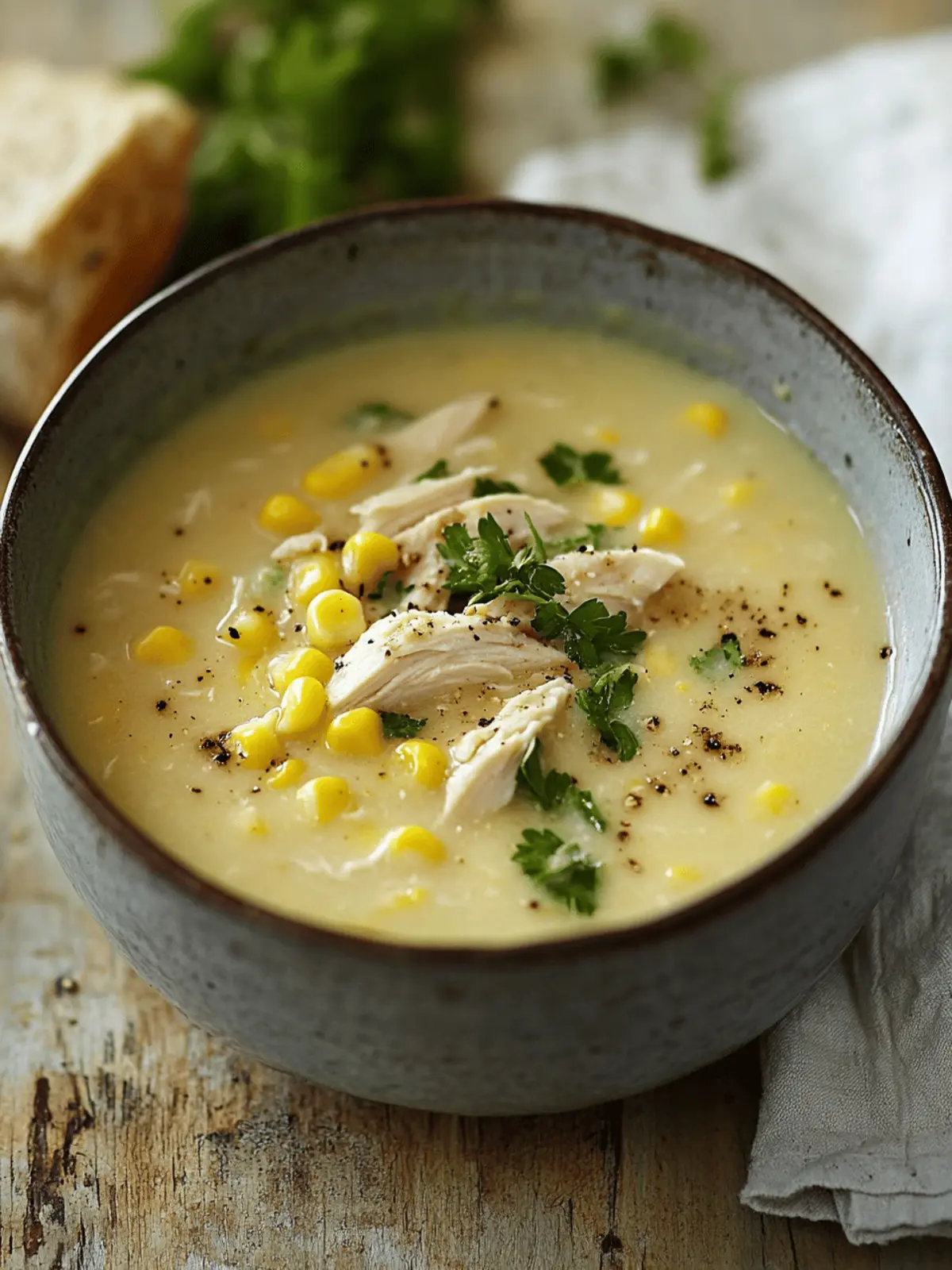 Homemade Chicken and Sweetcorn Soup for Cozy Nights 4 Chicken and Sweetcorn Soup