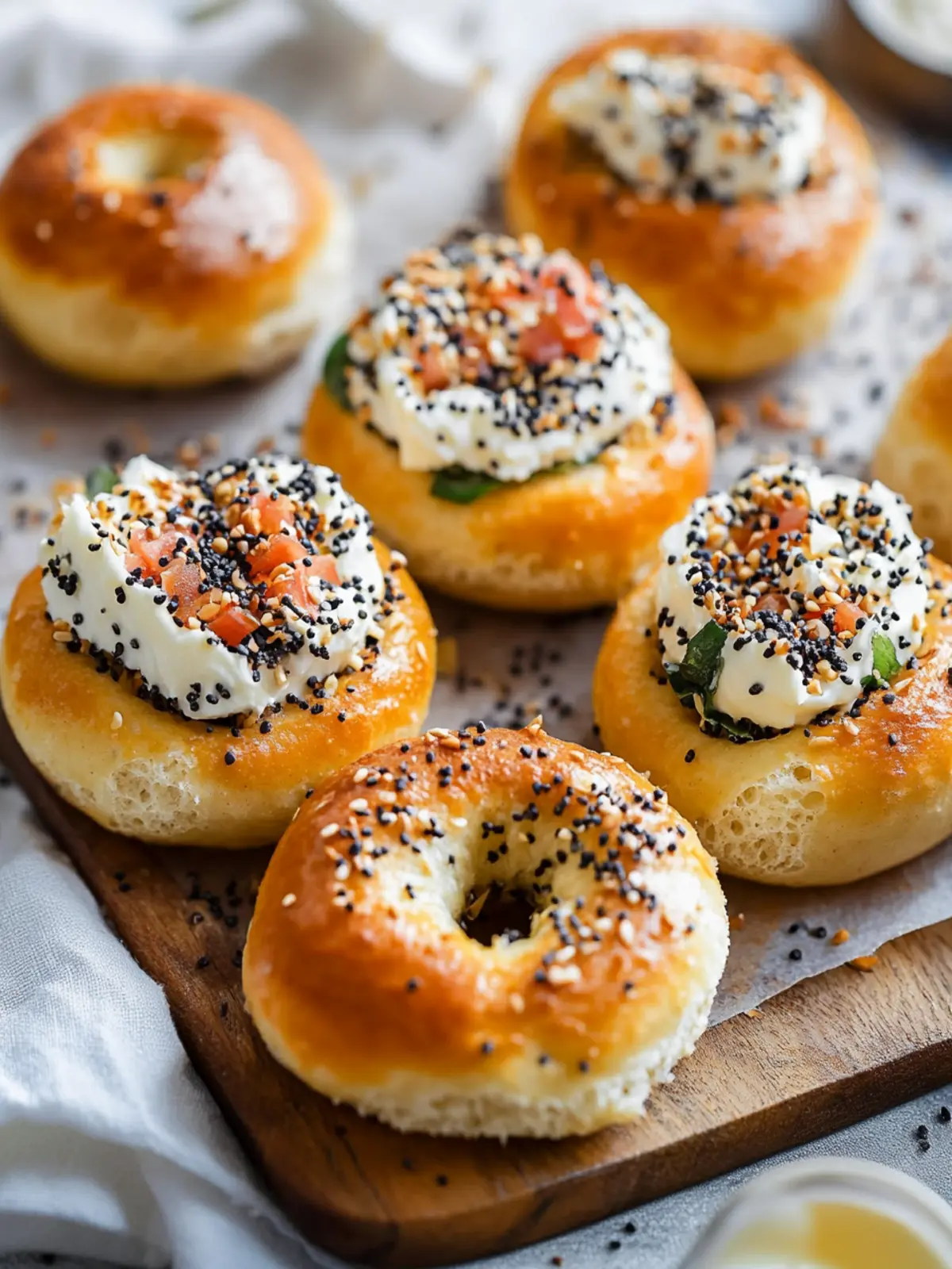 Irresistible Stuffed Bagel Bites for Your Snack Cravings 3 Stuffed Bagel Bites