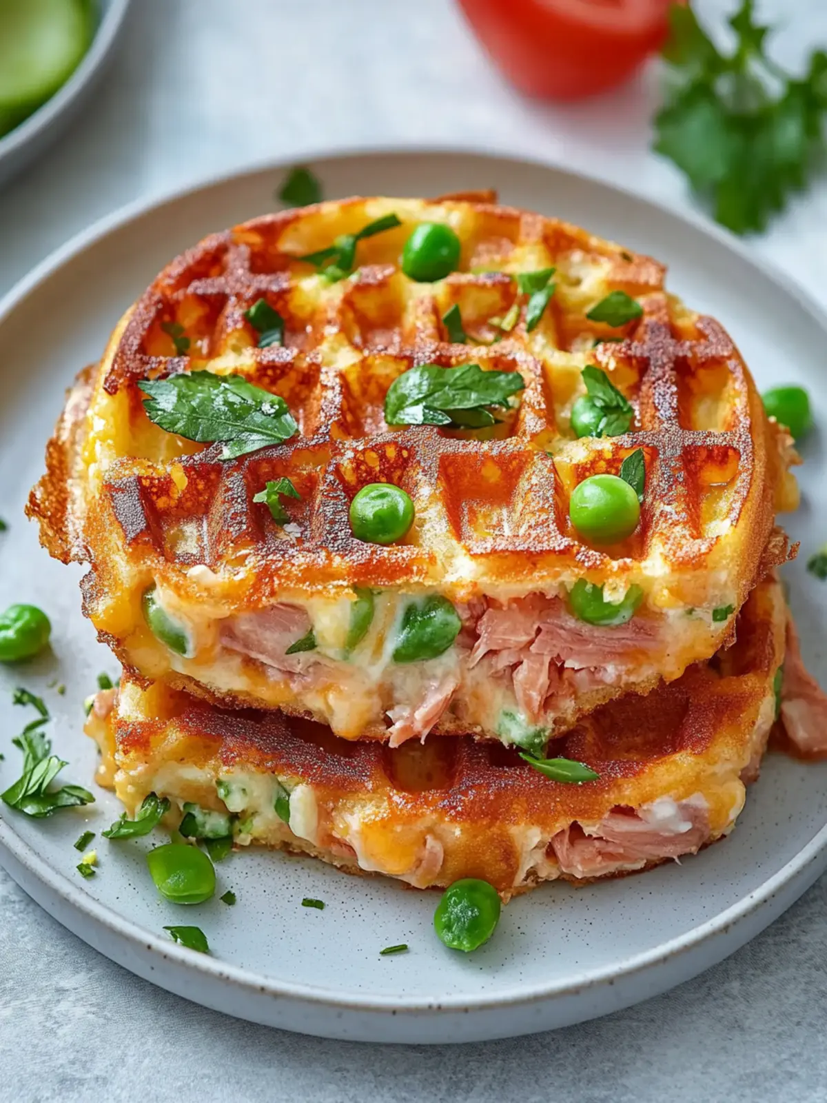 Tuna Melt Chaffle: Your New Favorite Low-Carb Delight 3 Tuna Melt Chaffle