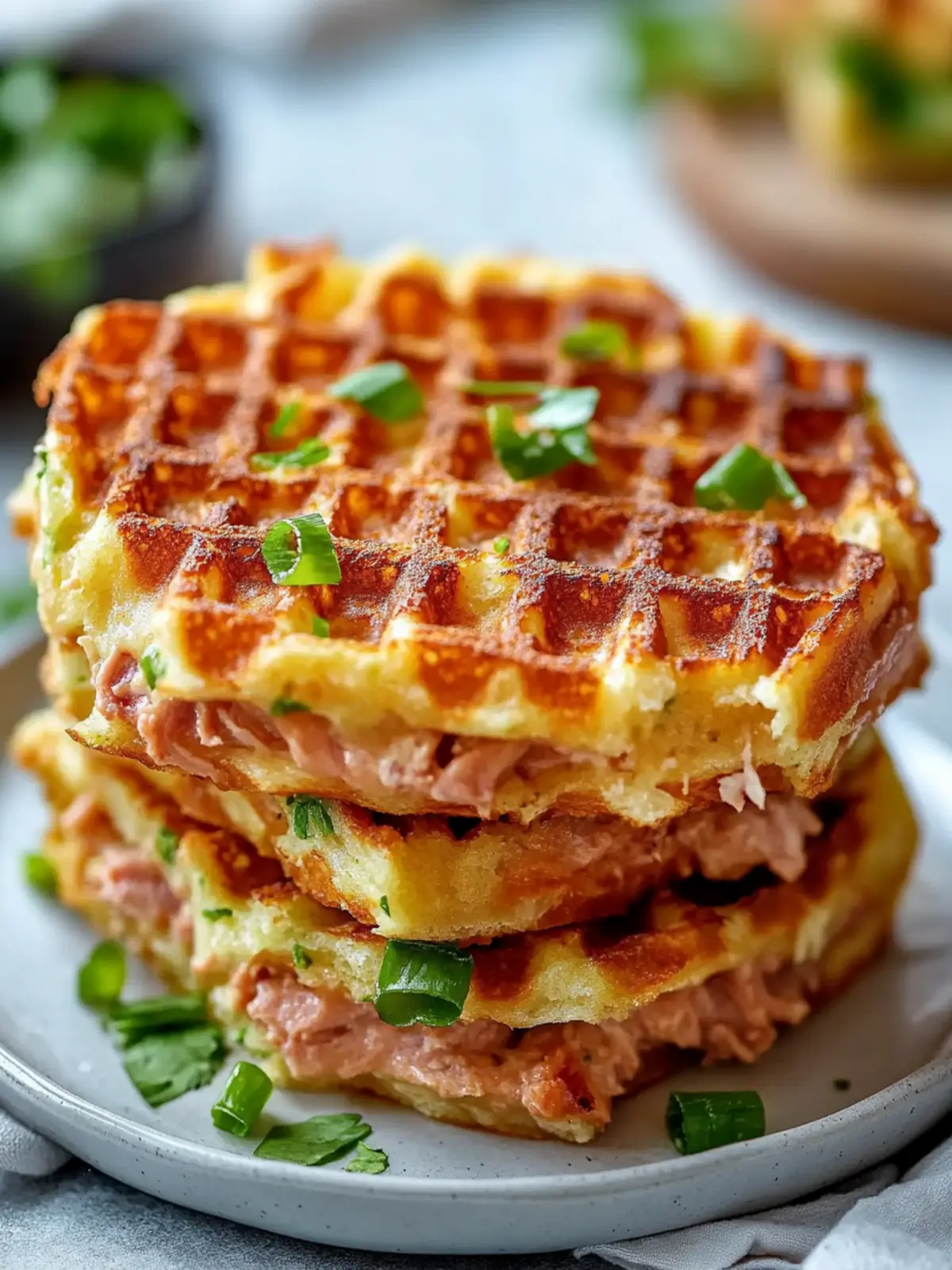 Tuna Melt Chaffle: Your New Favorite Low-Carb Delight 2 Tuna Melt Chaffle