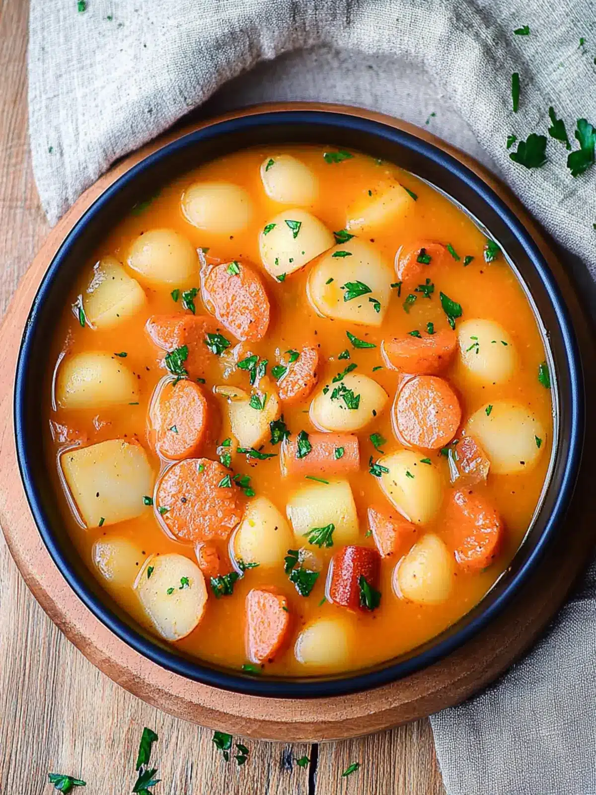 Savory Hot Dog Soup: Comfort in Every Bowl 4 Hot Dog Soup