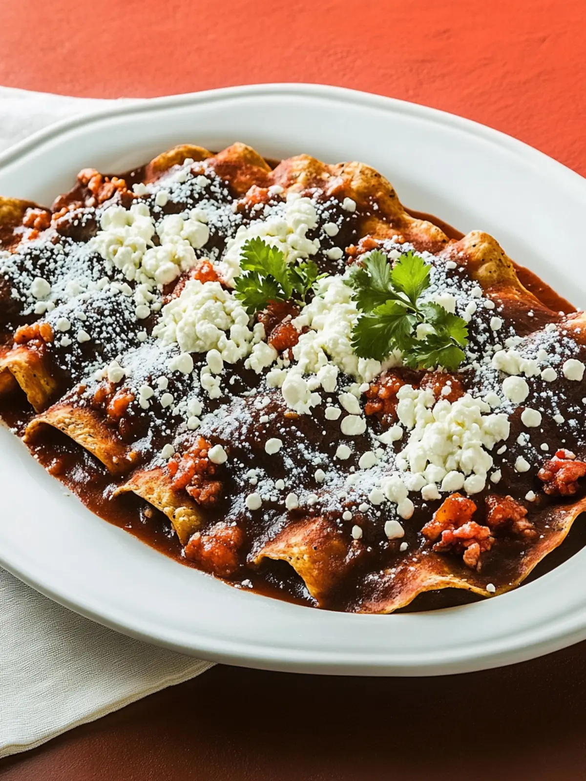 Heavenly Enfrijoladas: Your New Favorite Comfort Food! 4 Enfrijoladas