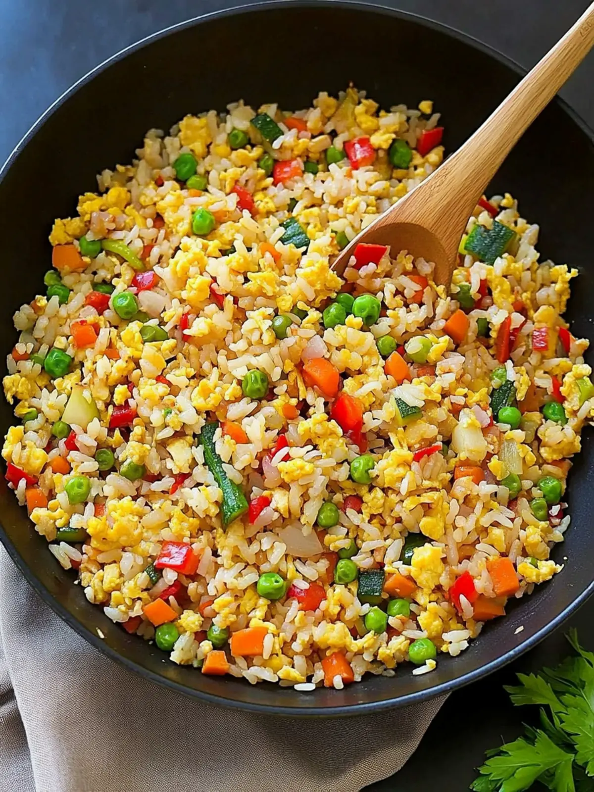 Delicious Veggie Fried Rice Ready in Just 26 Minutes 4 Veggie Fried Rice