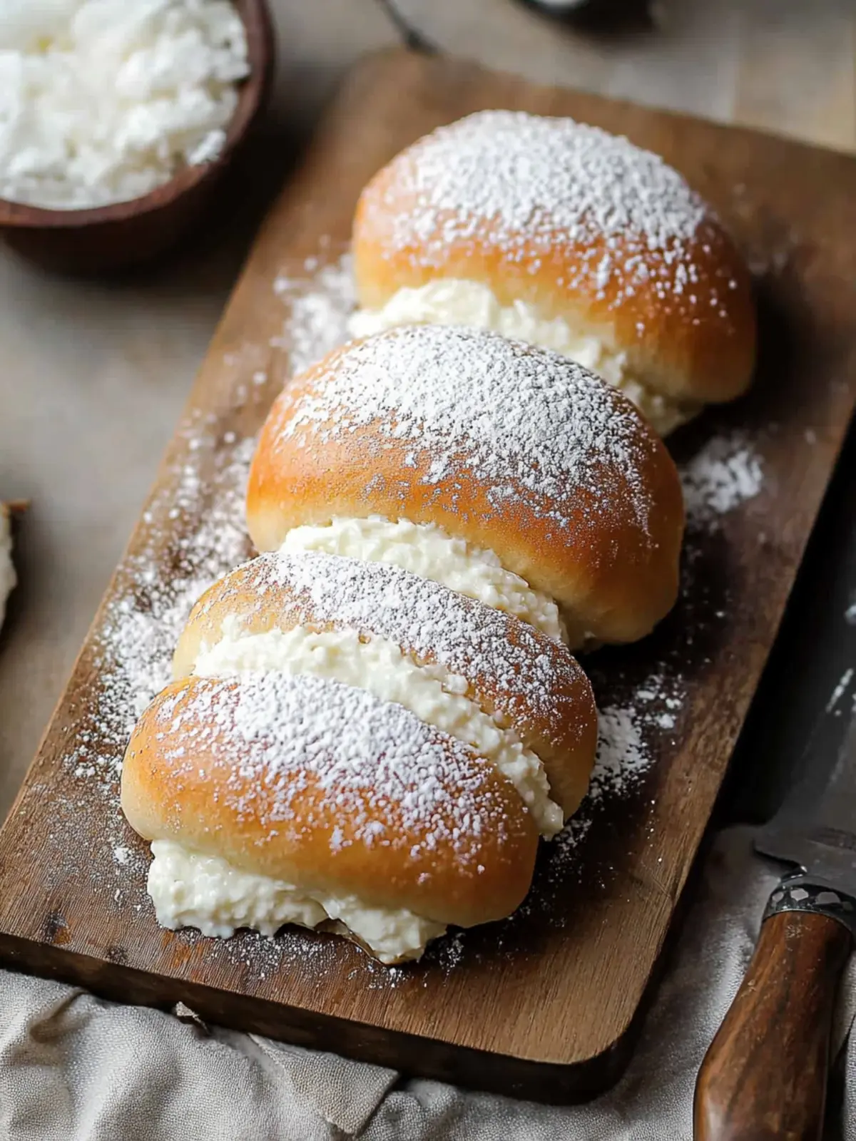 Delicious Coconut Cream Buns for Your Next Sweet Treat 4 Coconut Cream Buns