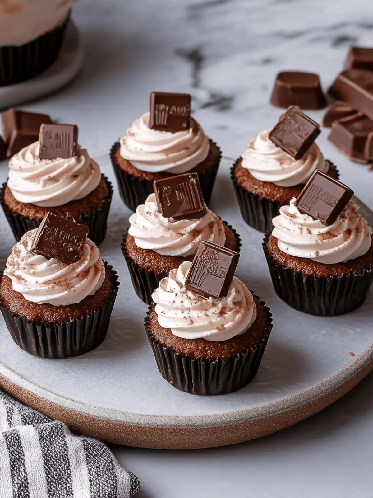 Mini Chocolate Cheesecake Bites: Easy No-Bake Delight! 10 Mini Chocolate Cheesecake Bites