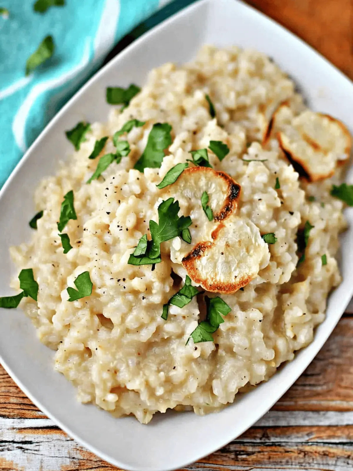 Creamy Cauliflower Rice Risotto That's Keto-Friendly and Delicious 3 Cauliflower Rice Risotto