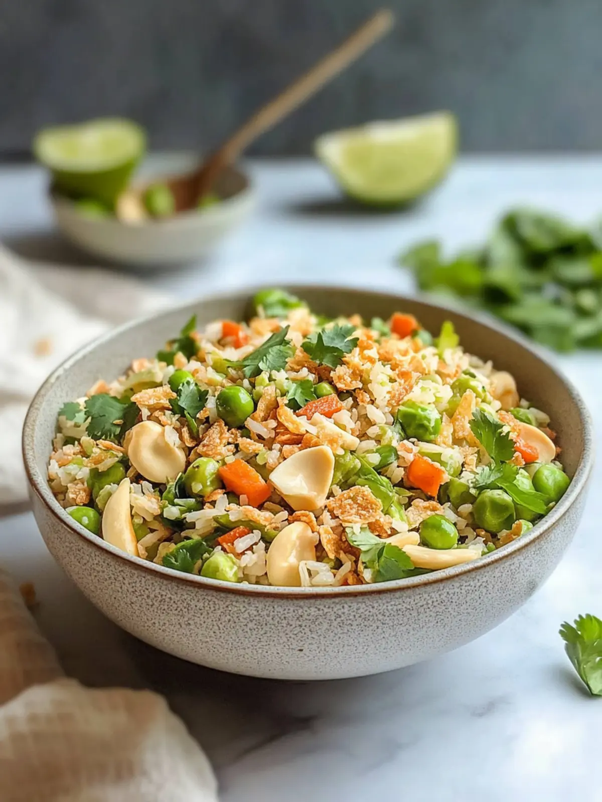 Asian Crispy Rice Salad: Crunchy Goodness for Summer Days 2 Asian Crispy Rice Salad