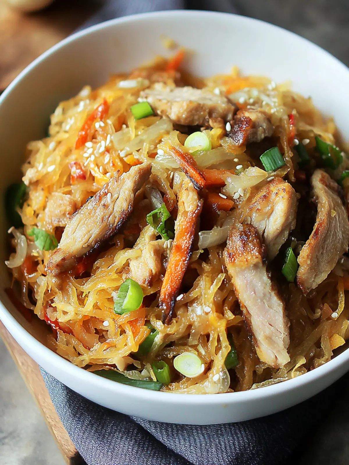 Spaghetti Squash Chow Mein: A Healthy Twist You ll Love 4 Spaghetti Squash Chow Mein