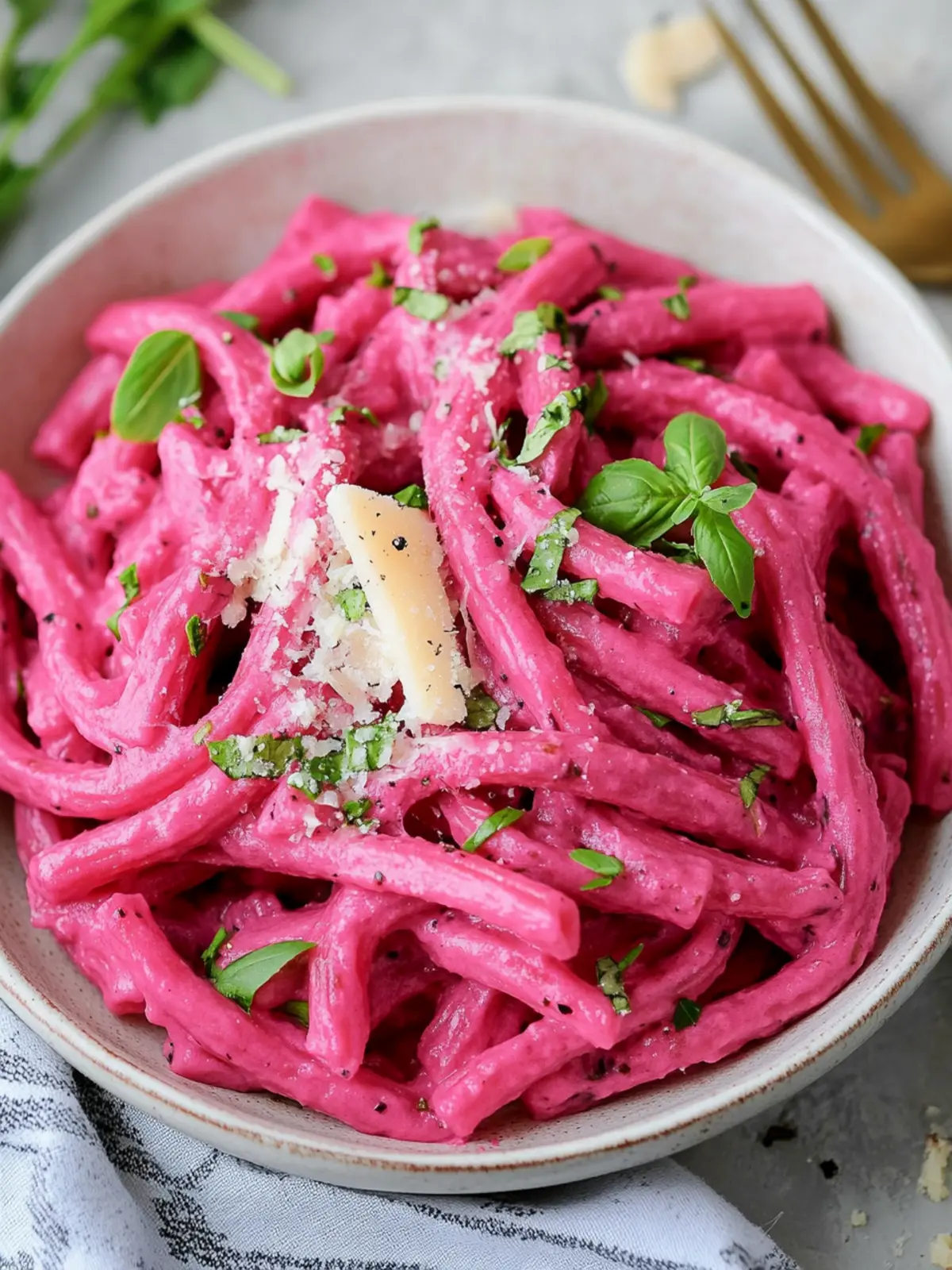 Creamy Beetroot Pasta: Wholesome Colorful Delight for Dinner 4 Beetroot Pasta