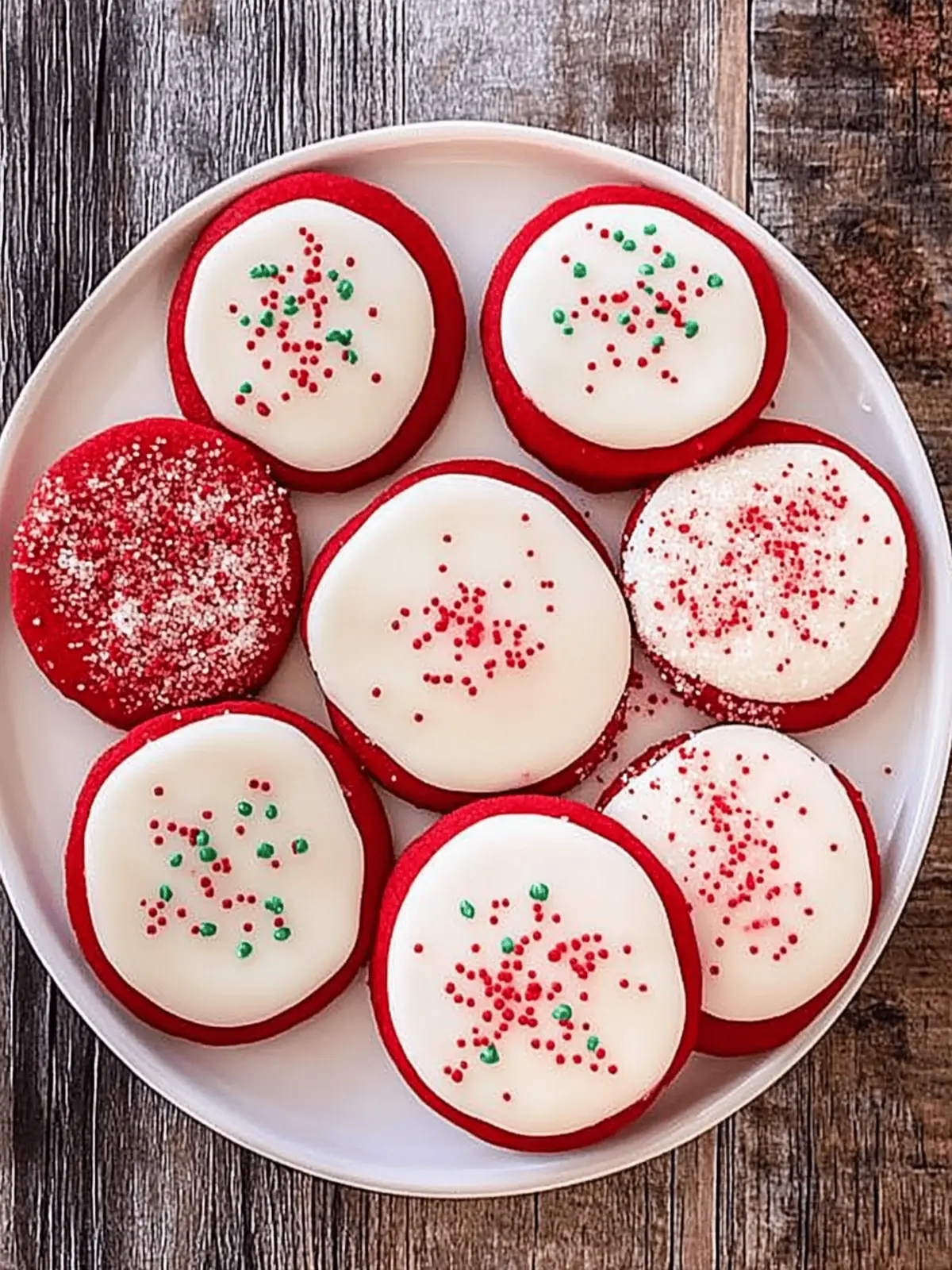 Irresistible Christmas Red Velvet Sugar Cookies Delight 4 Christmas Red Velvet Sugar Cookies