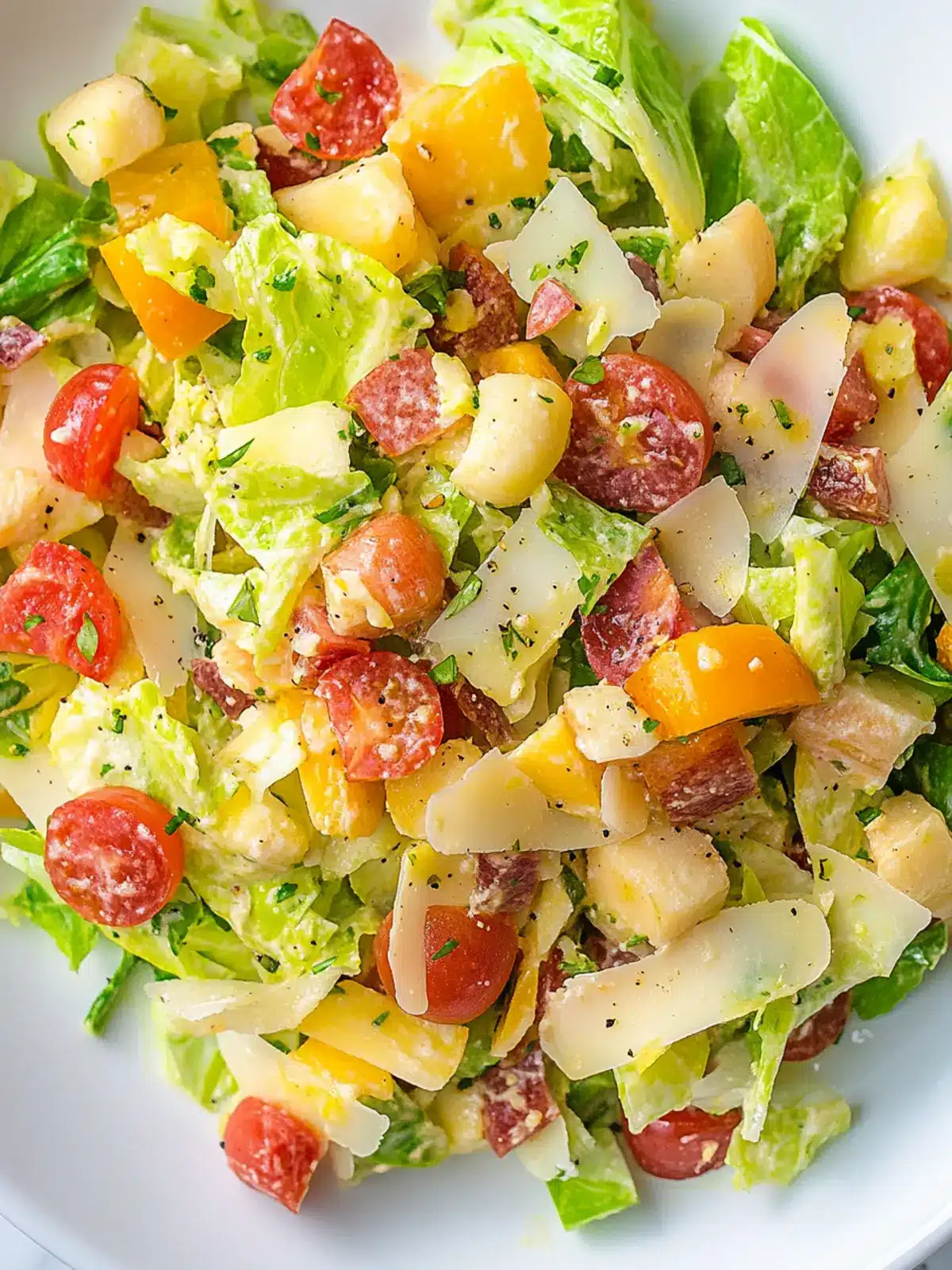 Delicious La Scala Chopped Salad for Fresh, Homemade Joy 2 La Scala Chopped Salad