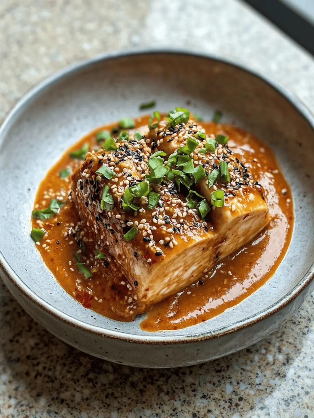 Quick Peanut Gochujang Silken Tofu for Busy Weeknights 4 Peanut Gochujang Silken Tofu