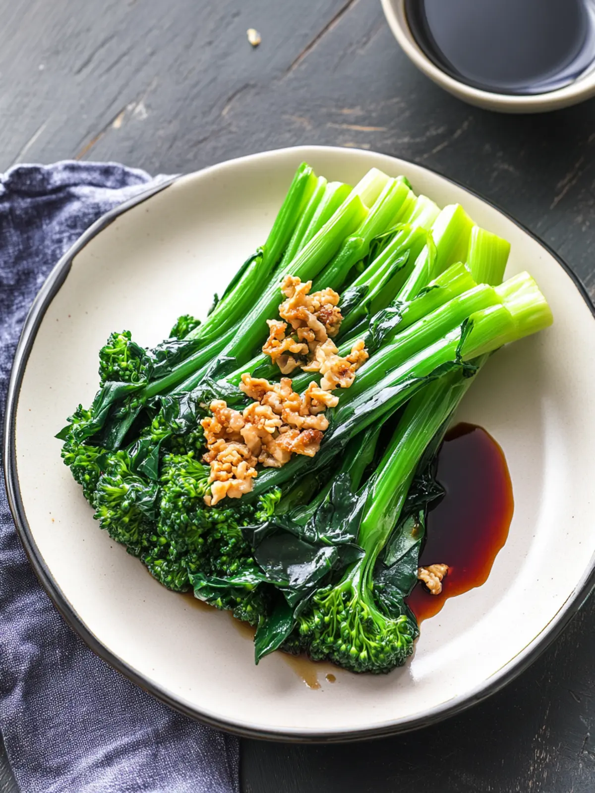 Delicious Chinese Broccoli with Oyster Sauce in 15 Minutes 3 Chinese Broccoli with Oyster Sauce