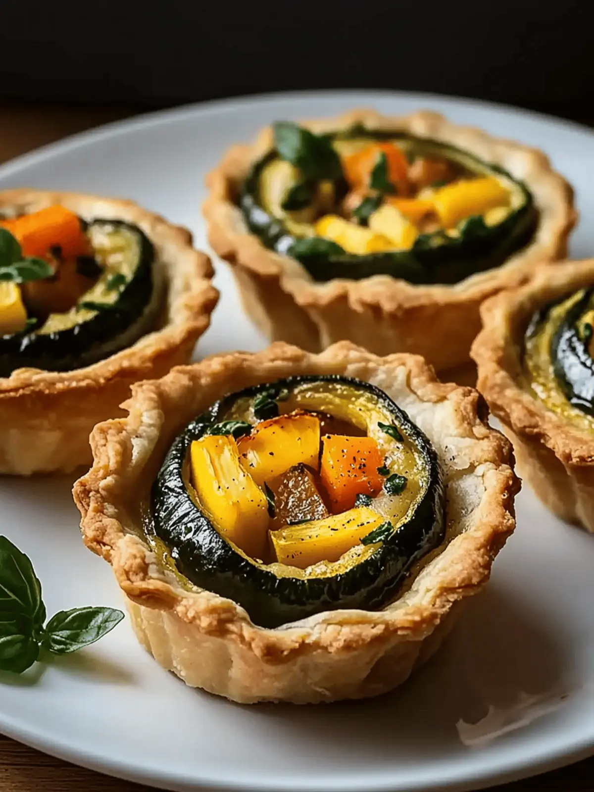 Mini Ratatouille Tartlets for a Flavor-Packed Feast 3 Mini Ratatouille Tartlets