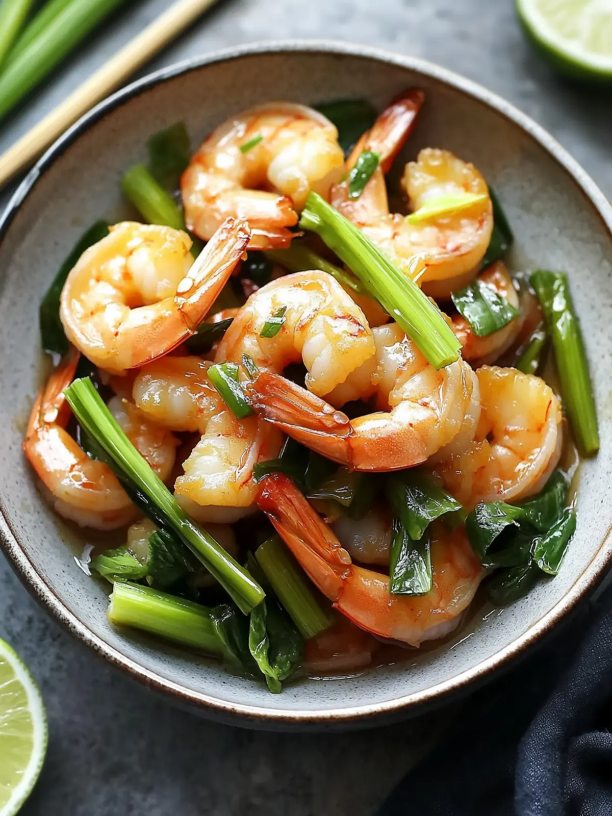 Savor Chinese Ginger Scallion Shrimp in Just 20 Minutes 4 Chinese Ginger Scallion Shrimp