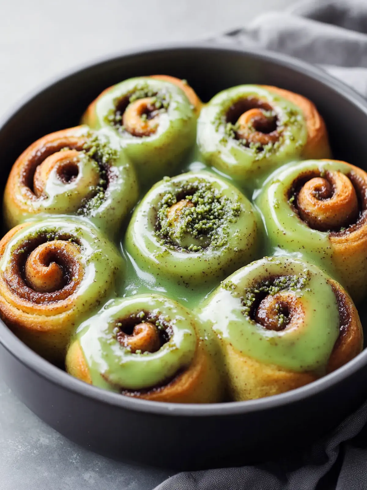 Decadent Cinnamon Rolls with a Matcha Glaze You ll Love 4 Cinnamon Rolls with a Matcha Glaze