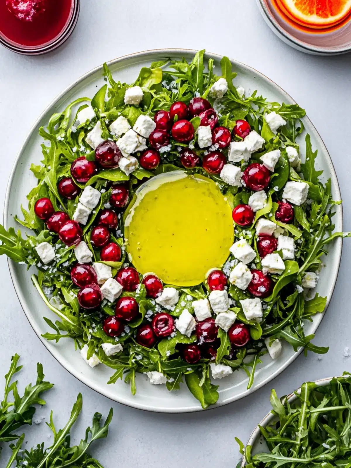 Colorful Christmas Wreath Salad to Dazzle Your Holiday Table 2 Christmas Wreath Salad