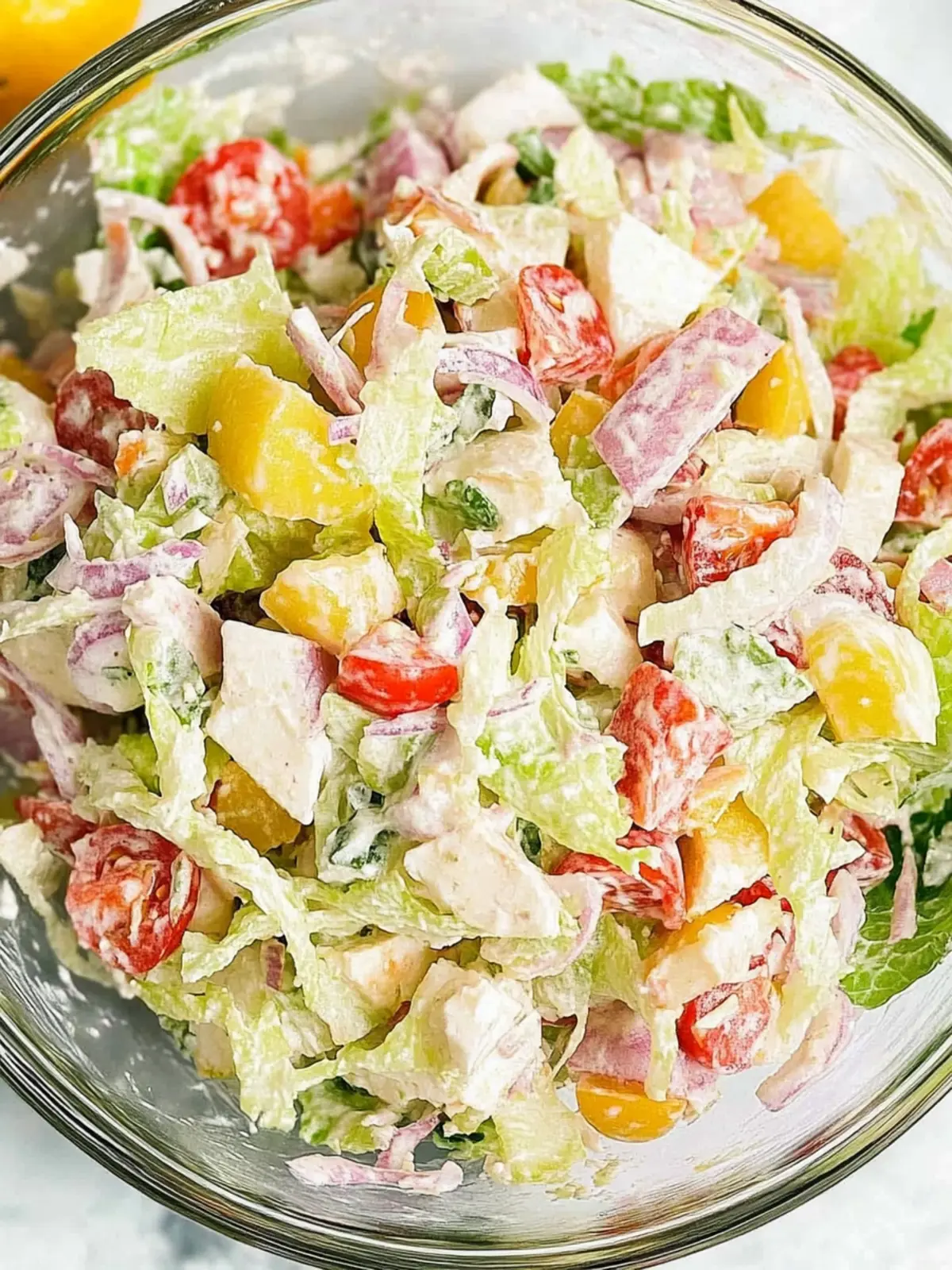 Italian Grinder Salad: A Flavor-Packed Twist on Freshness 4 Italian Grinder Salad