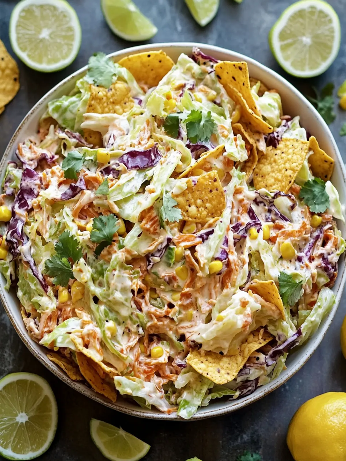 Savor Frito Cowboy Cabbage: A Crunchy Fiesta in a Bowl 3 Frito Cowboy Cabbage