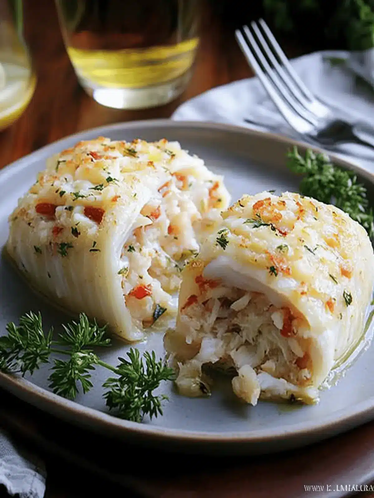 Crab Stuffed Whitefish: A Scrumptious 30-Minute Delight 2 Crab Stuffed Whitefish