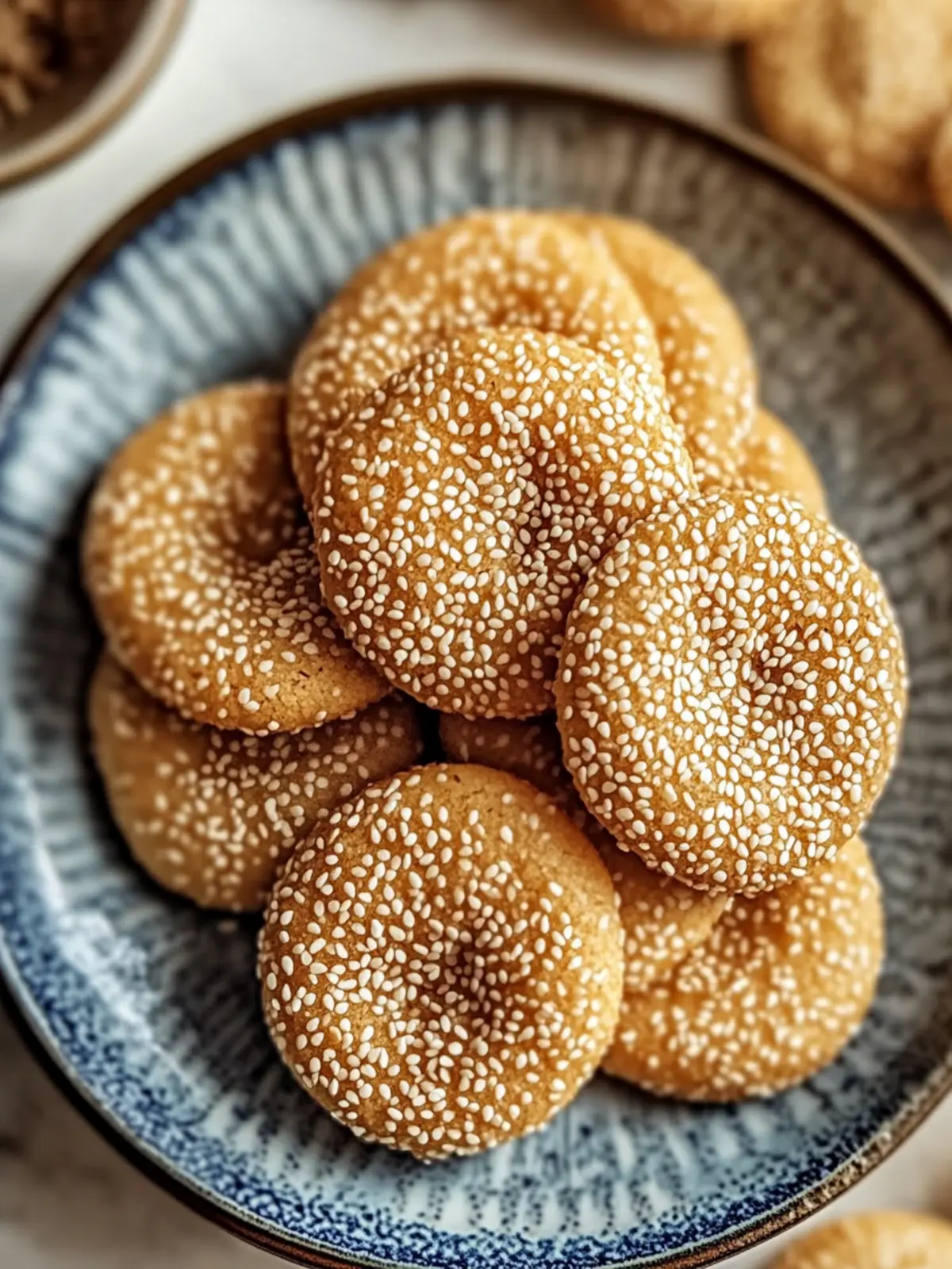 Irresistible Baked Buttery Honey Sesame Cookies Recipe 4 Baked Buttery Honey Sesame Cookies