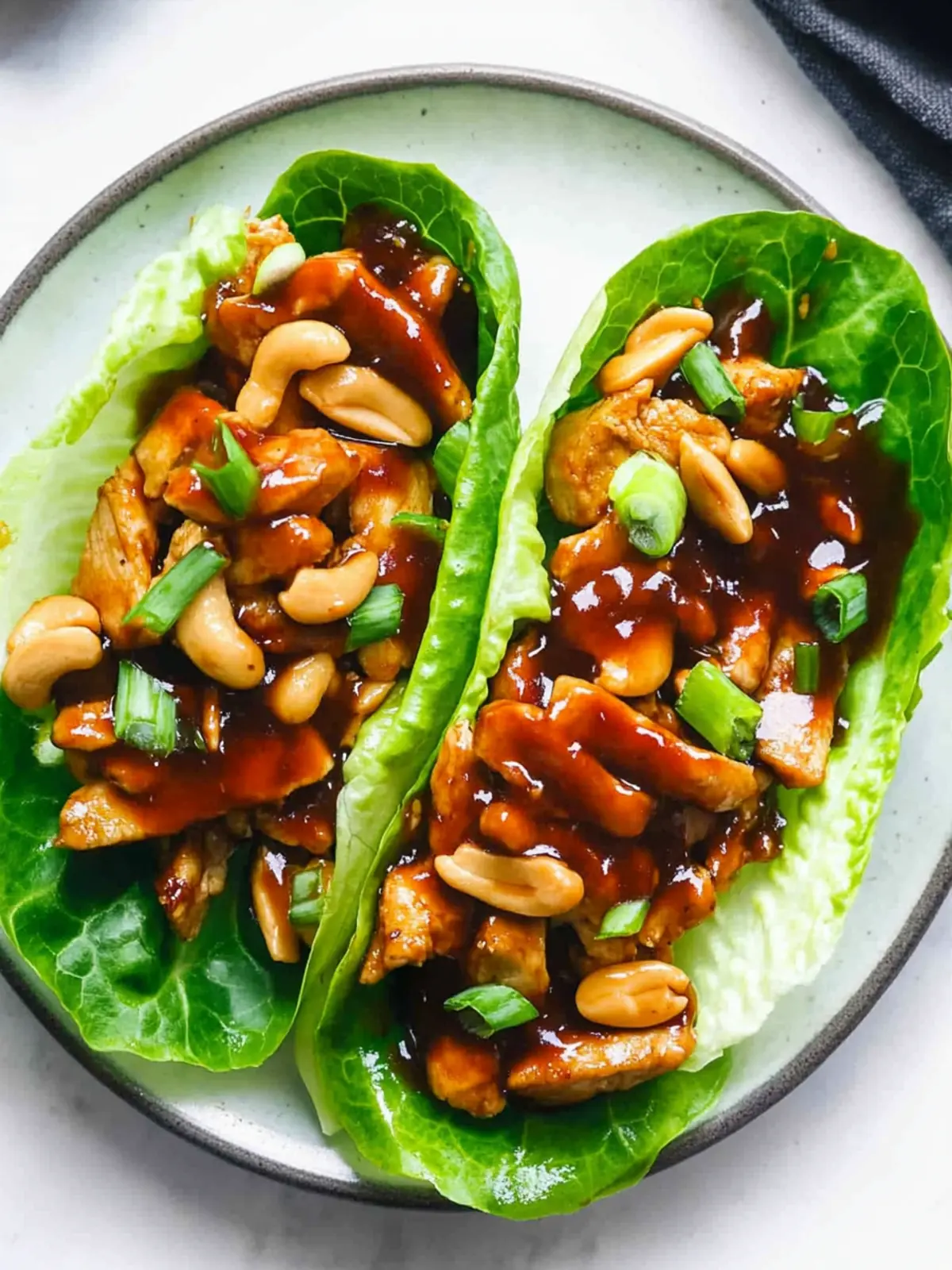 Delicious Cashew Chicken Lettuce Wraps Ready in 20 Minutes 2 Cashew Chicken Lettuce Wraps