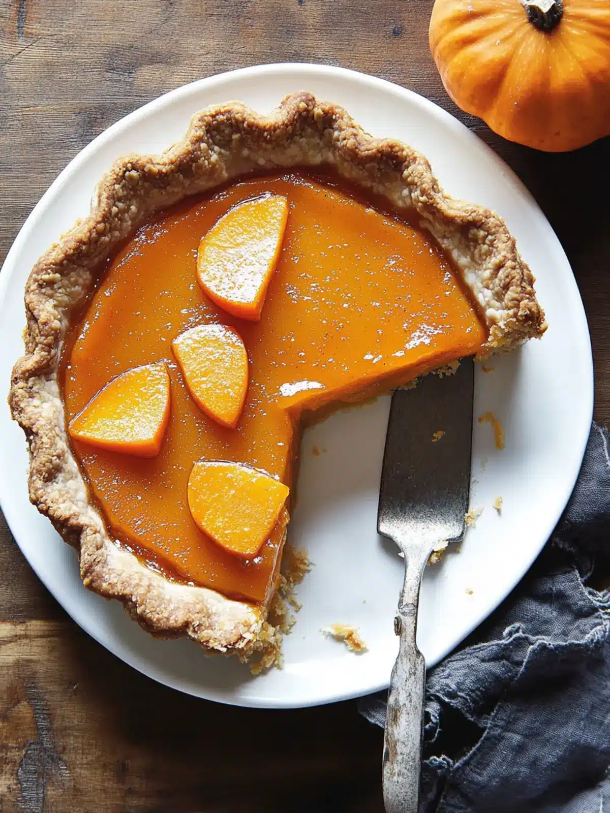 Delicious Persimmon-Pumpkin Pie for Cozy Fall Moments 4 Persimmon-Pumpkin Pie