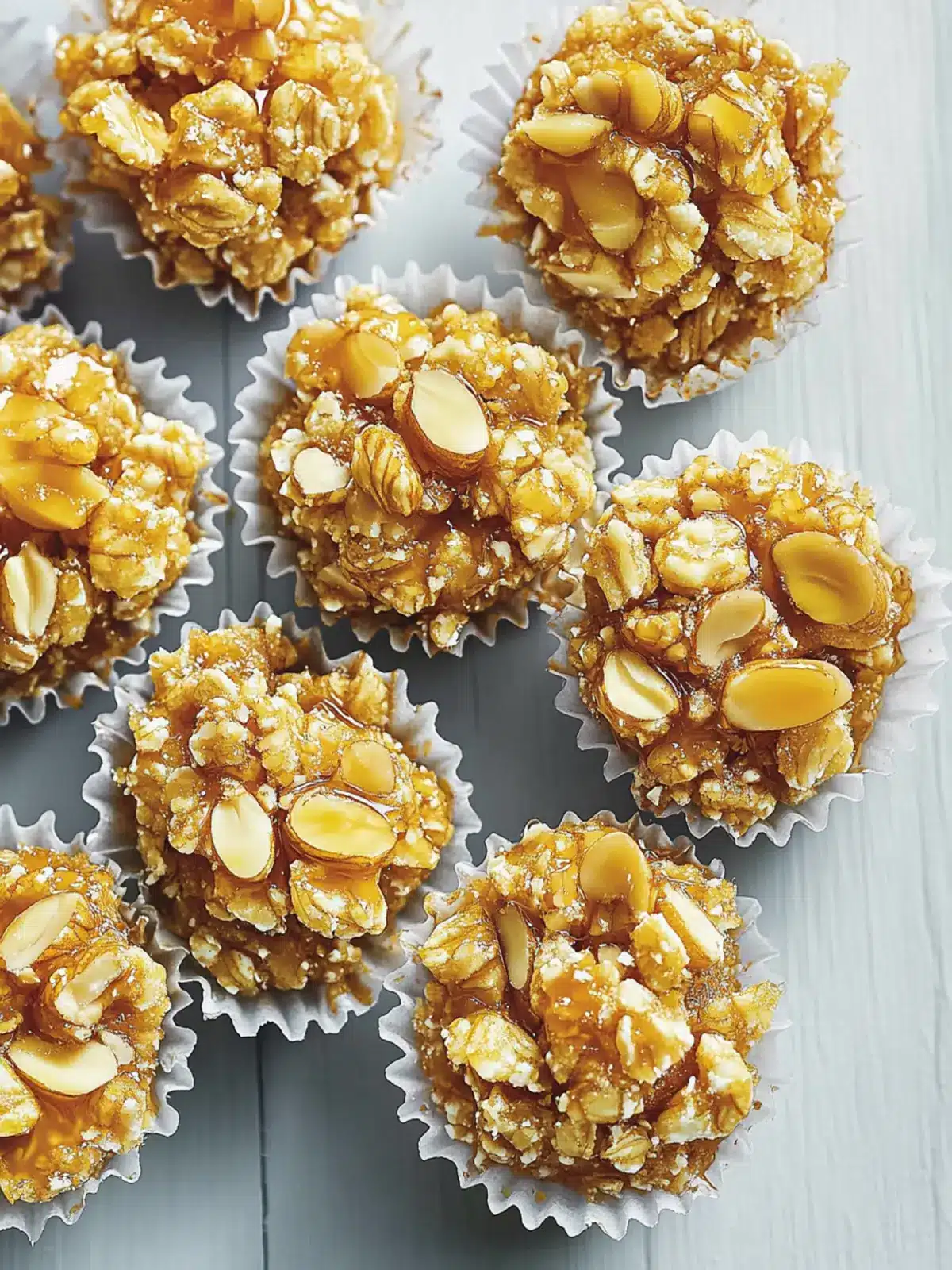 Crispy Honey Joys with Nuts for a Sweet Snack Boost 3 Honey Joys with Nuts