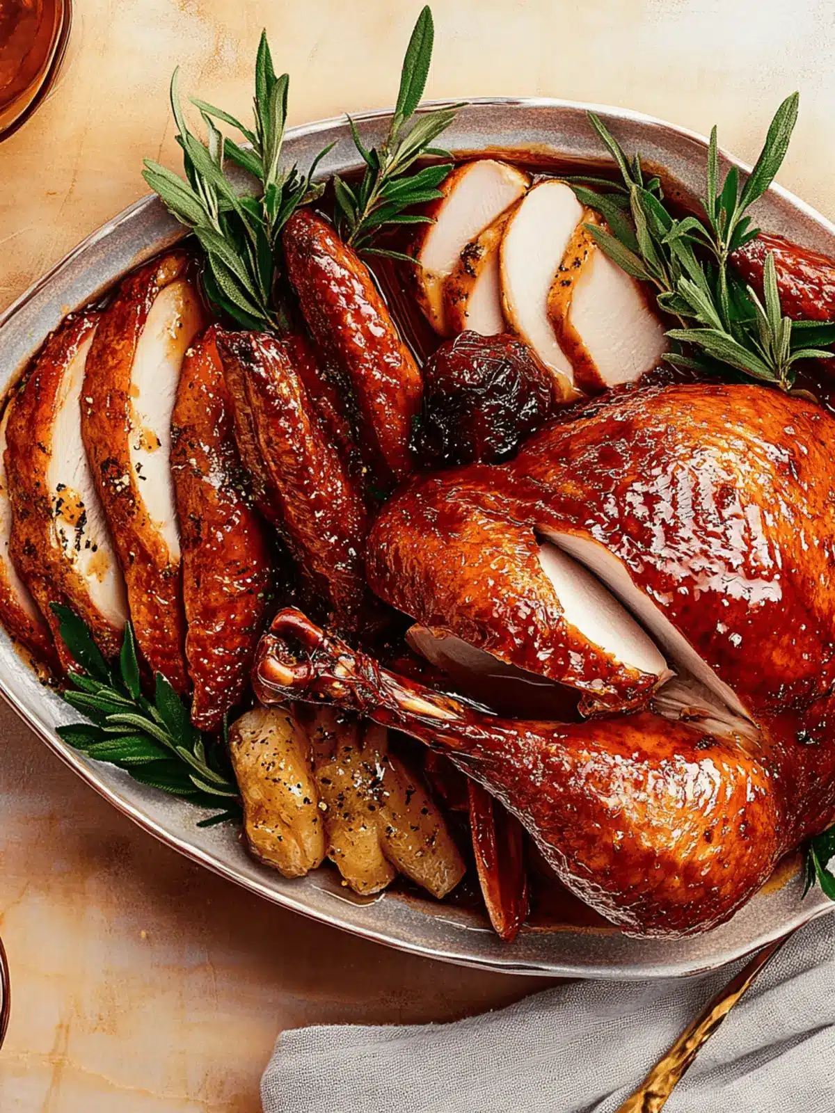 Maple-Butter-Glazed Turkey: Juicy & Flavorful Every Time 2 Maple-Butter-Glazed Turkey